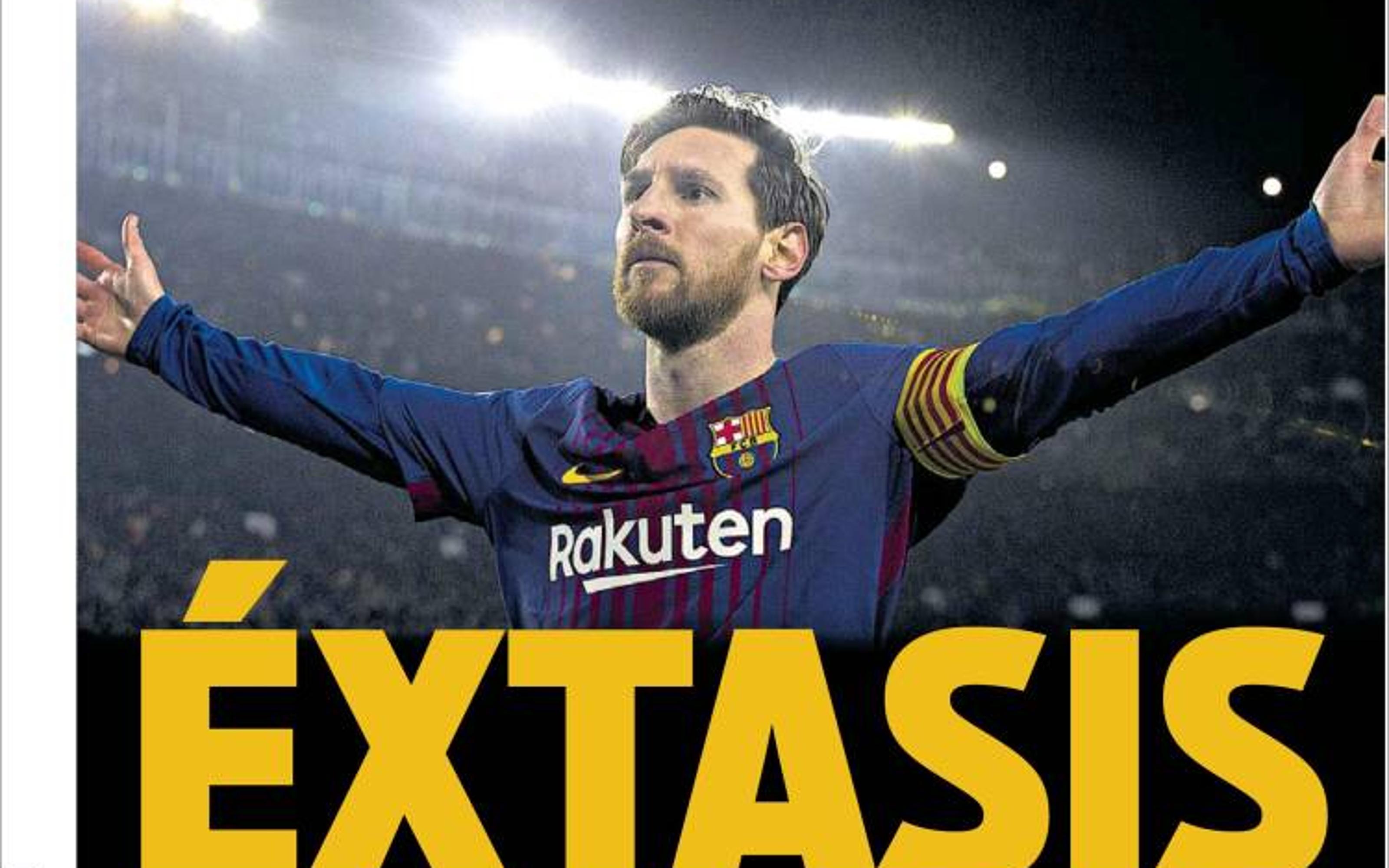 Leo Messi Protagonista De Las Portadas De La Prensa