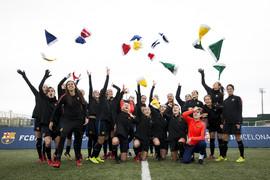 La felicitación navideña del Barça Femenino