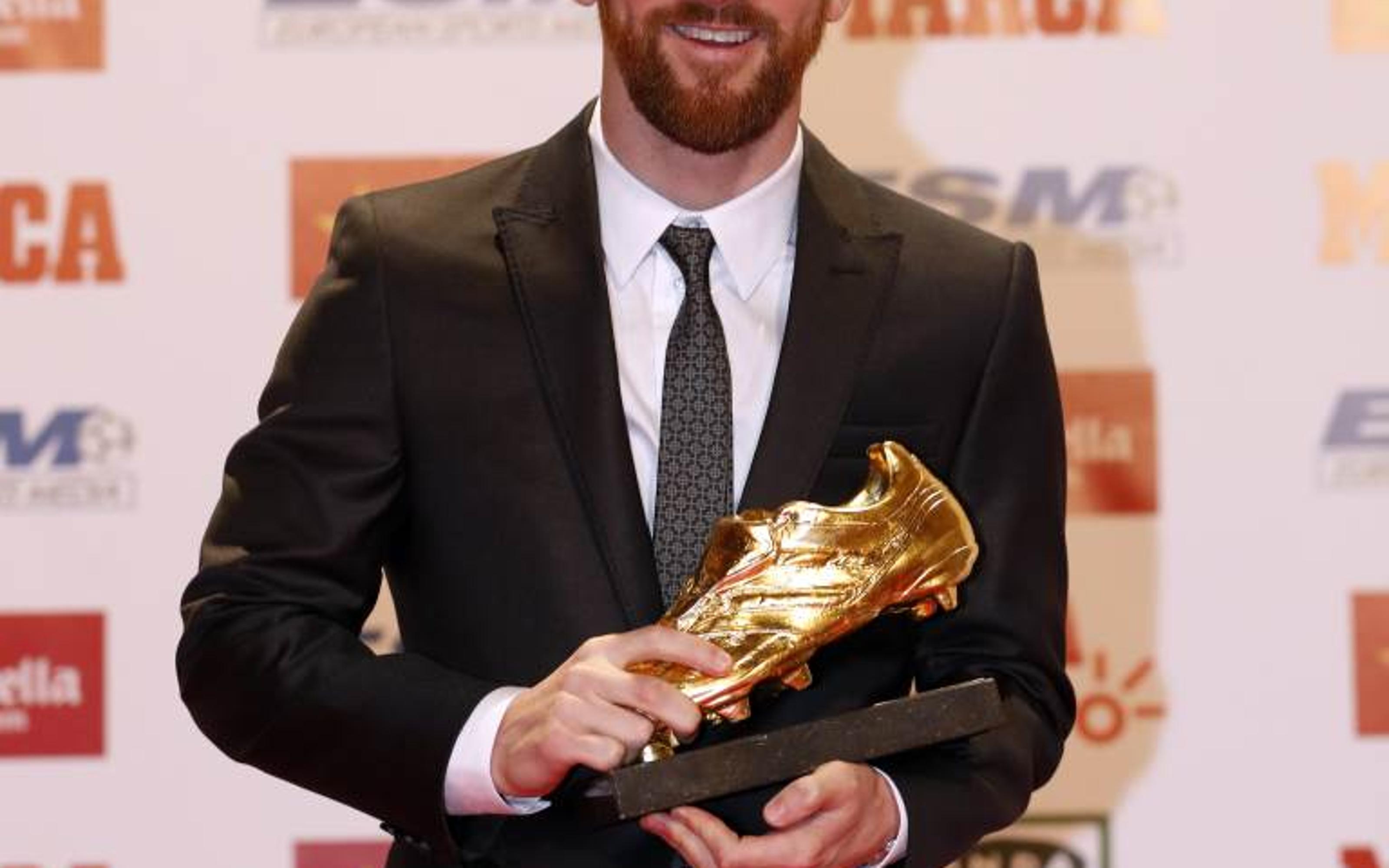 Leo Messi Recibe Su Cuarta Bota De Oro