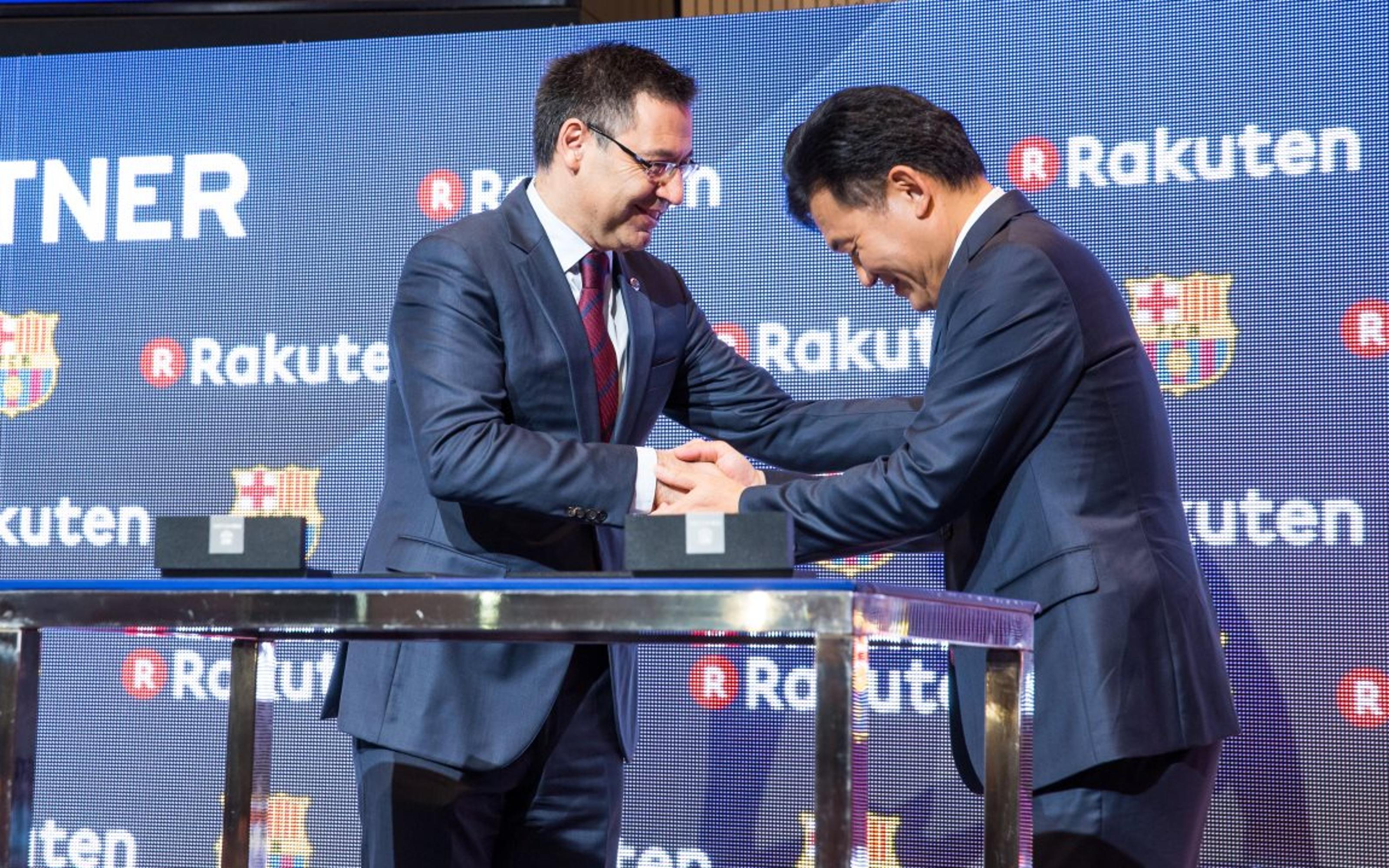 Rakuten New Global Sponsor Of Fc Barcelona