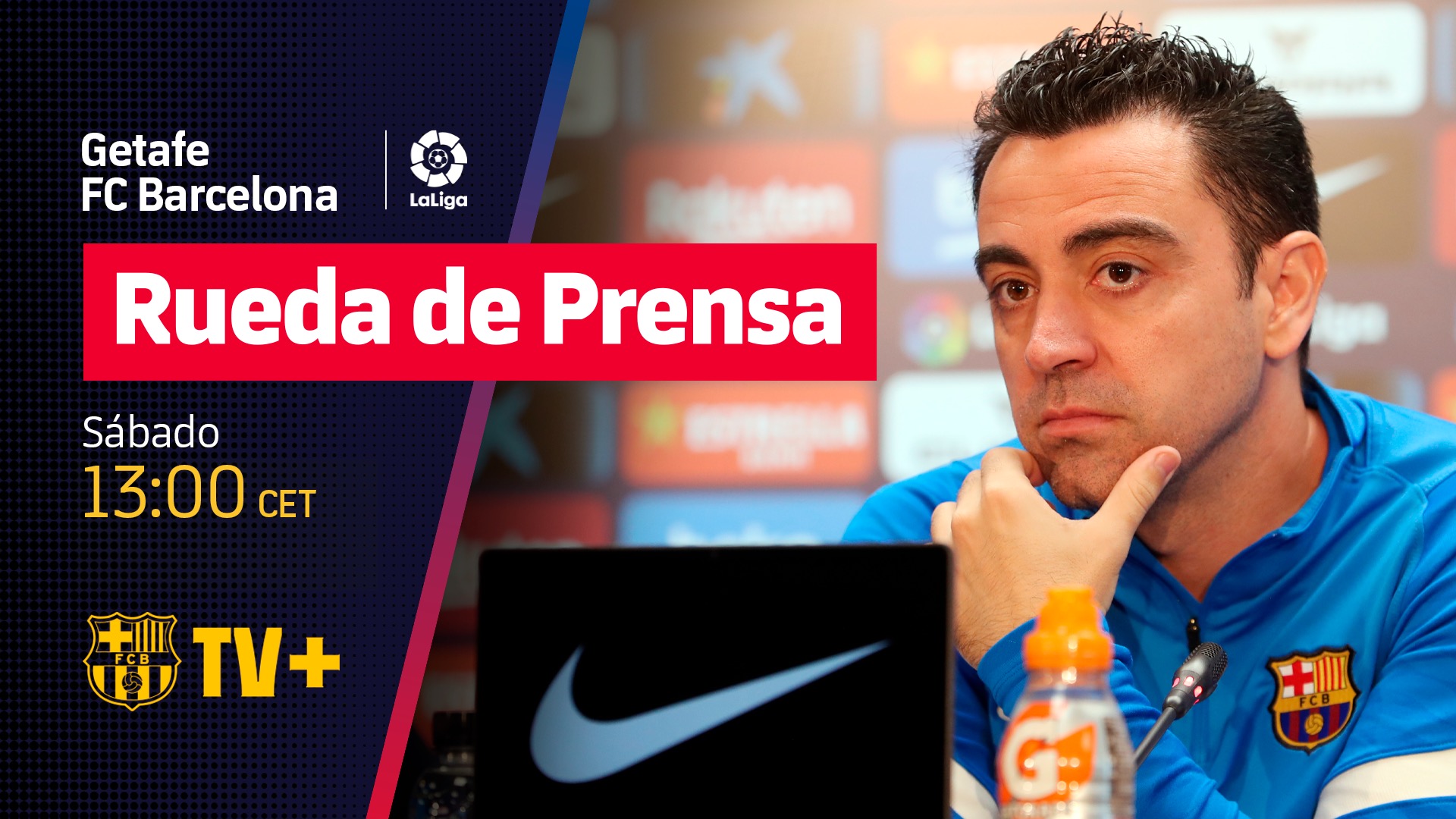 Rueda de prensa completa de Xavi Hernández previa al Getafe Barça