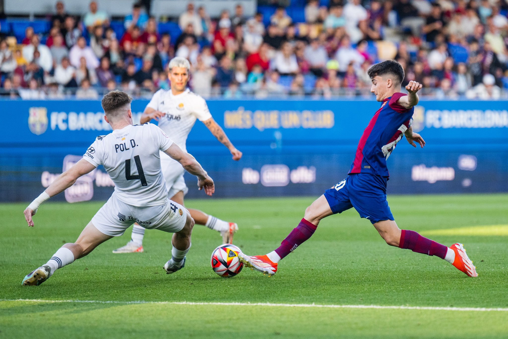 Barça Atlètic Nàstic El gol culé llega tarde 1 2