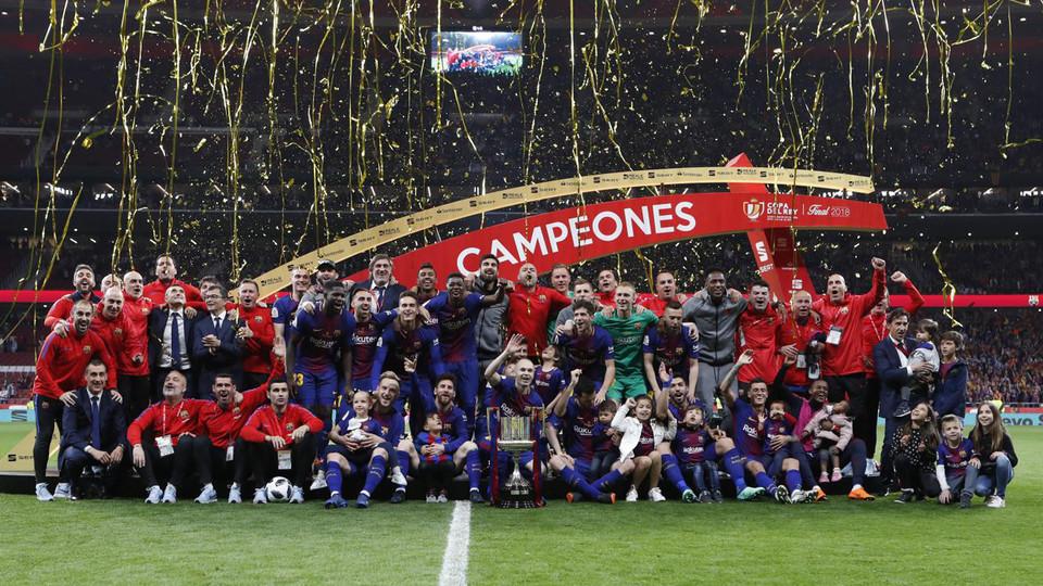 30th Copa del Rey title for FC Barcelona