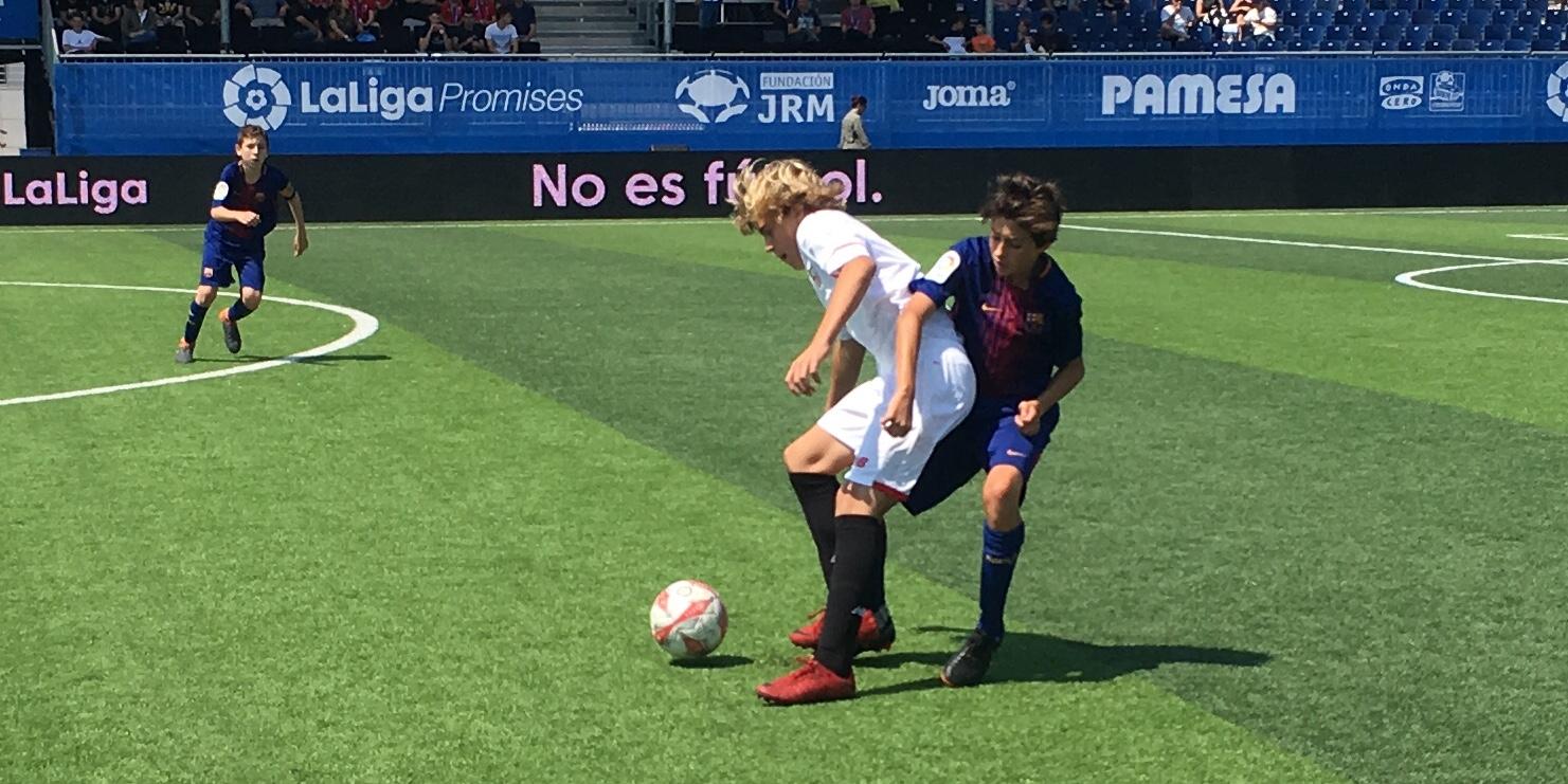 Fc Barcelona S U12 Team Are Into The Laliga Promises Semifinals