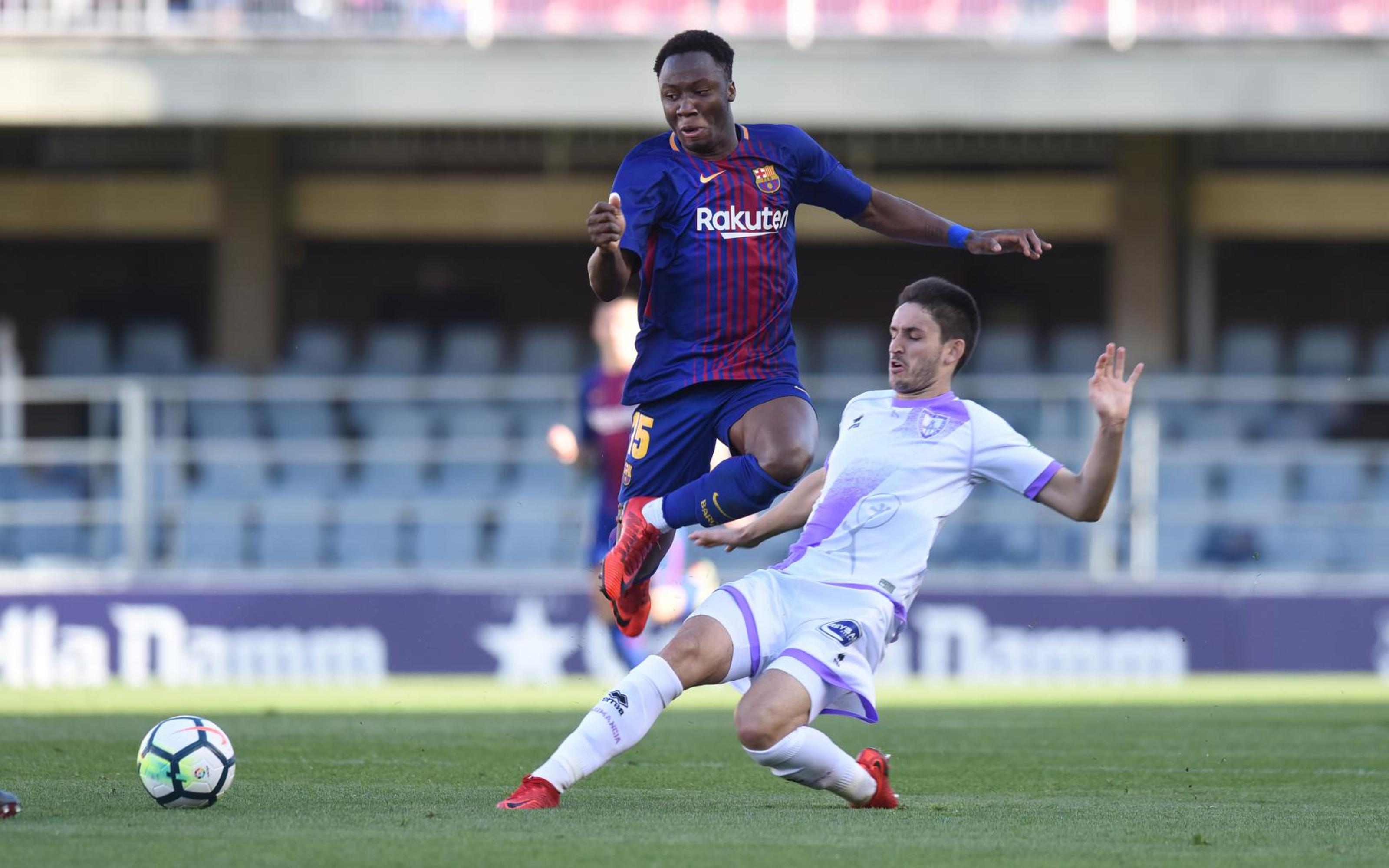 Barça B - Numancia (2-2)