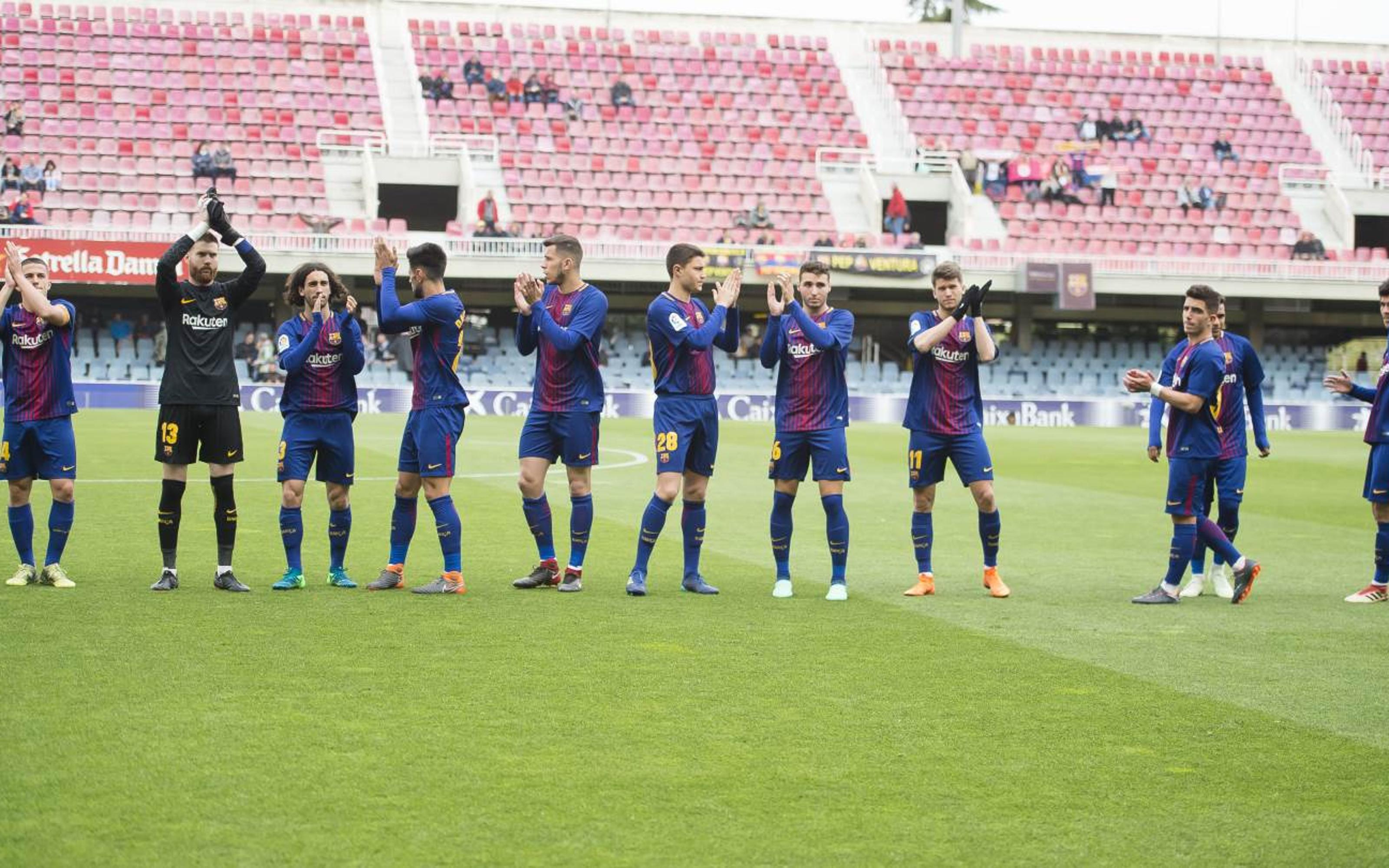 Barça B - Cultural Leonesa (0-1) 