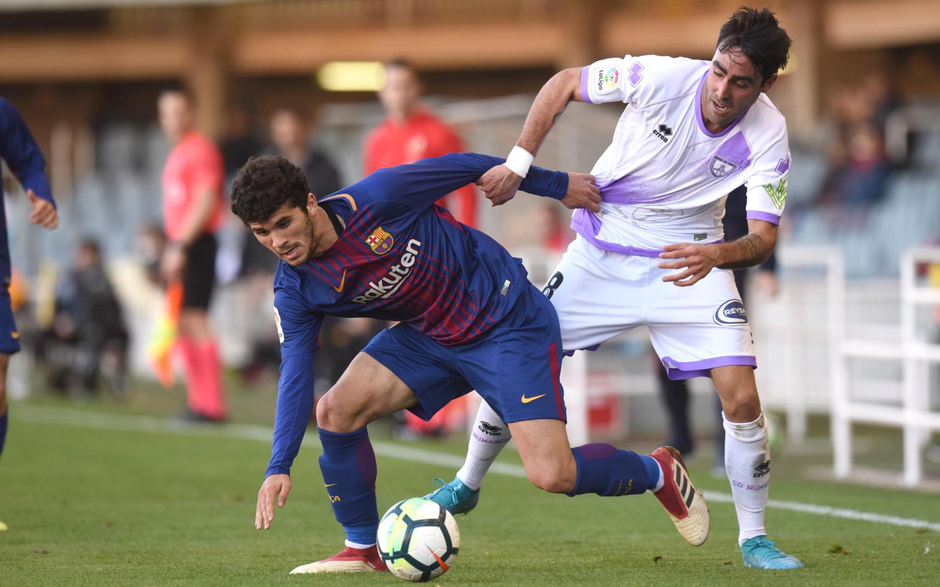 Barça B V Numáncia (2-2)