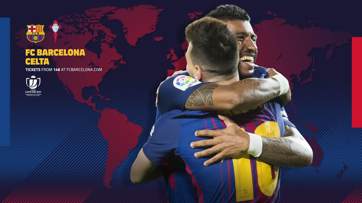 When and where to watch Barça vs. Celta in the Copa del Rey