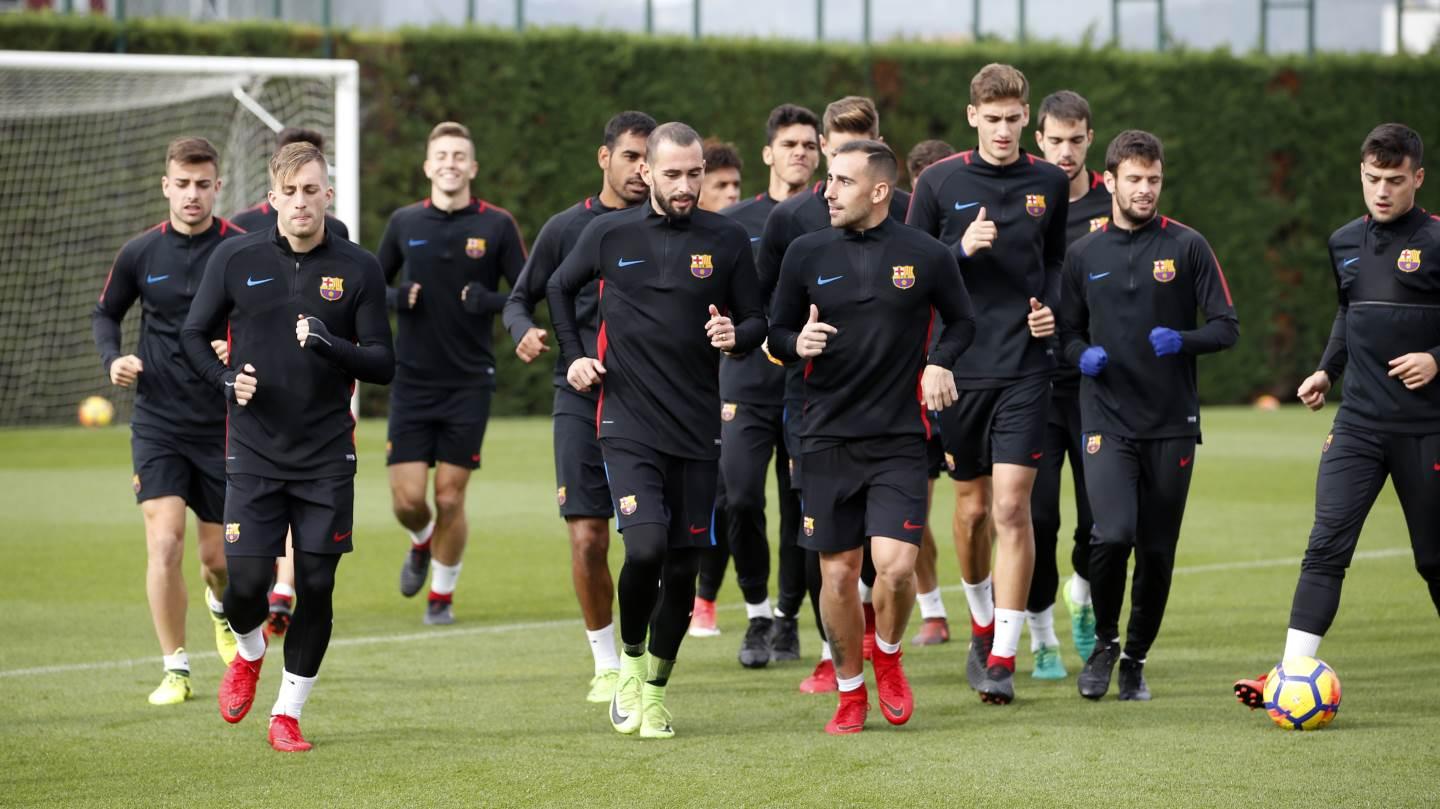 Second Session Of The Week With Barça B