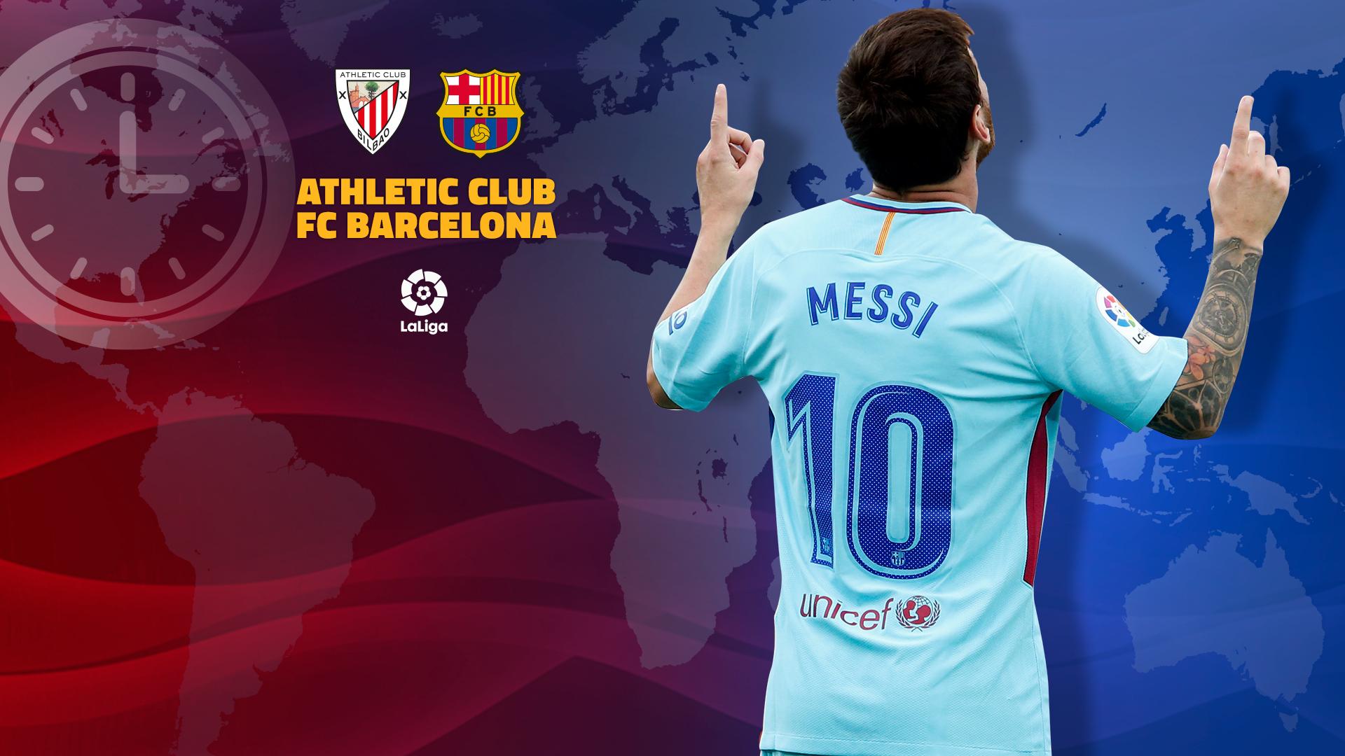 When and where to watch Athletic Club v FC Barcelona