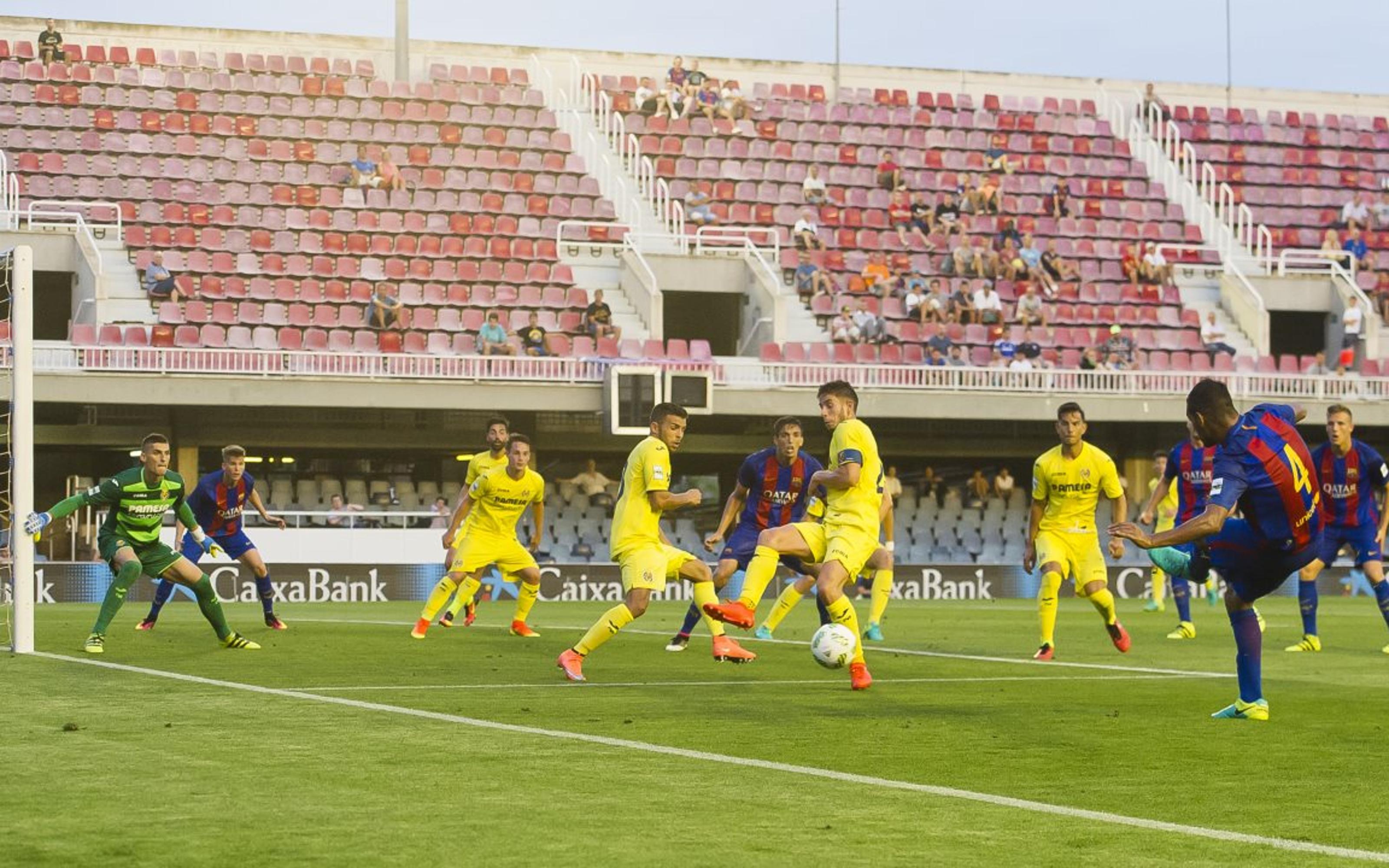 Barça B - Villarreal B (3-2)