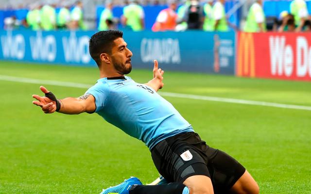 Suárez, first blaugrana in the round of 16