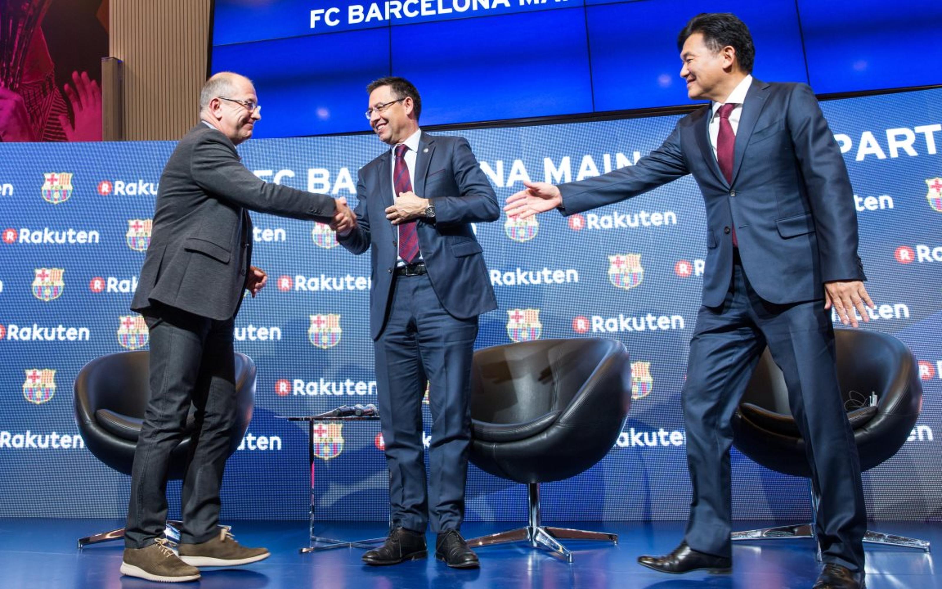 Rakuten new global sponsor of FC Barcelona