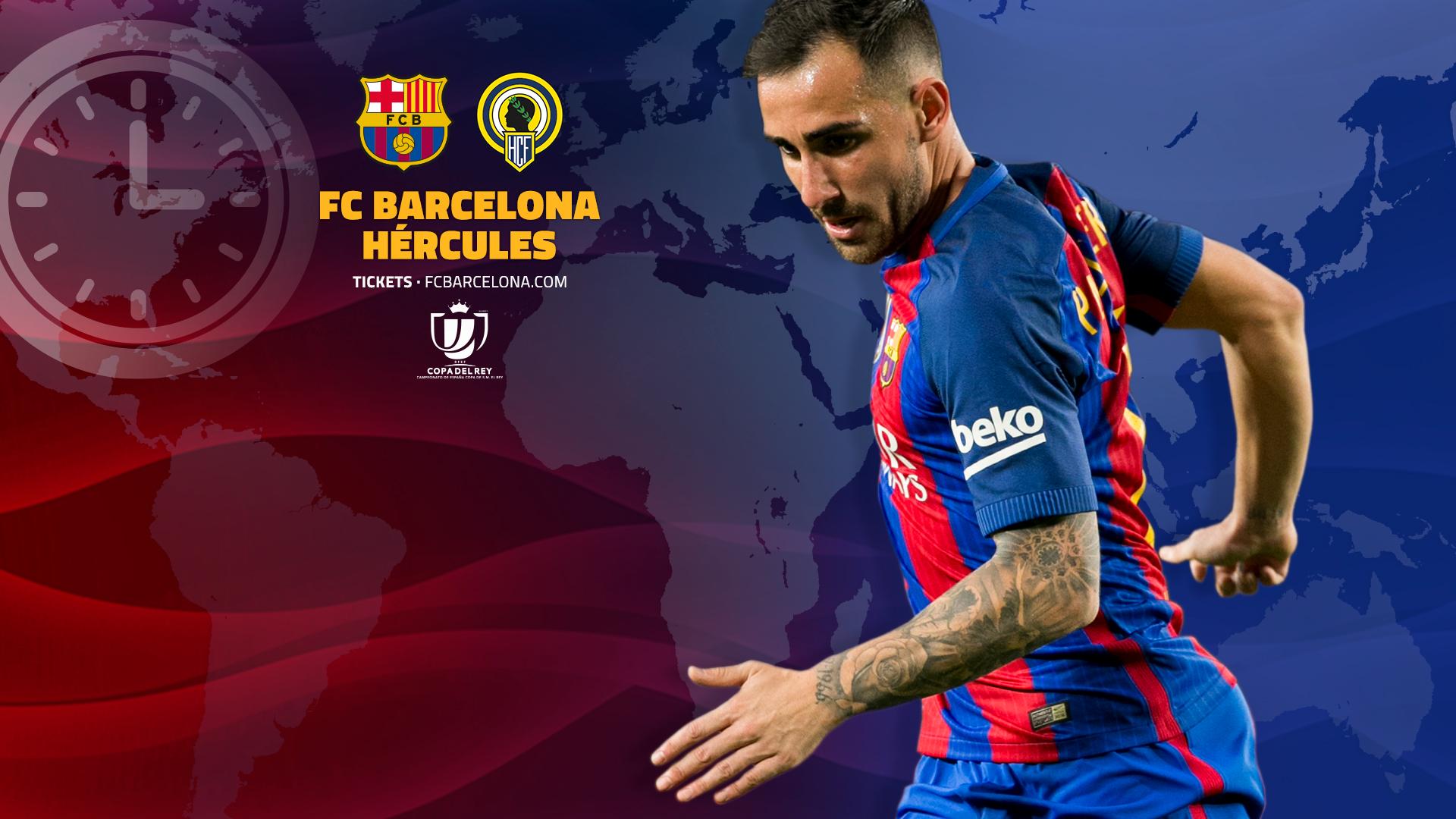 Where and when to watch FC Barcelona v Hércules