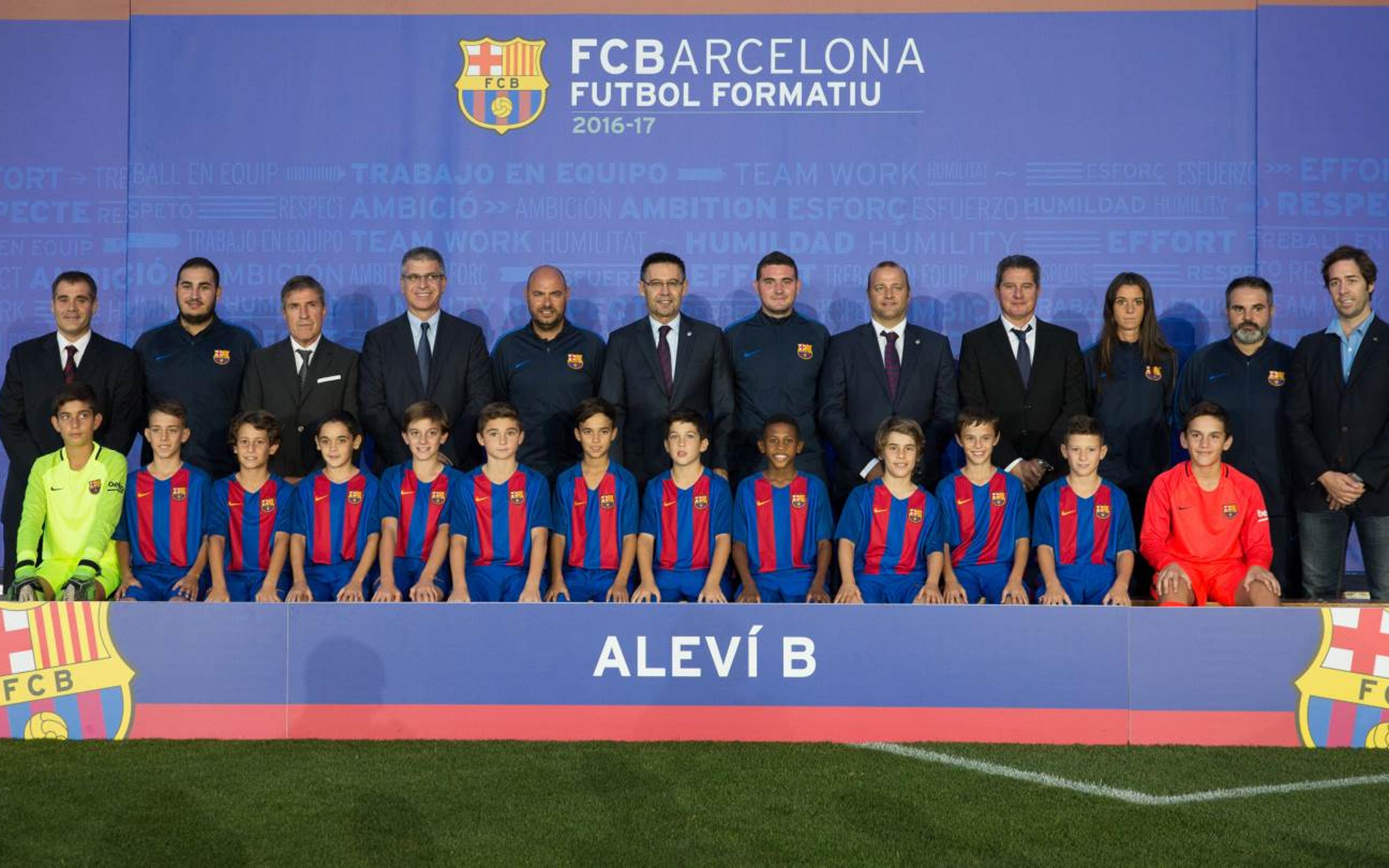 2016/17 FC Barcelona Academy Teams