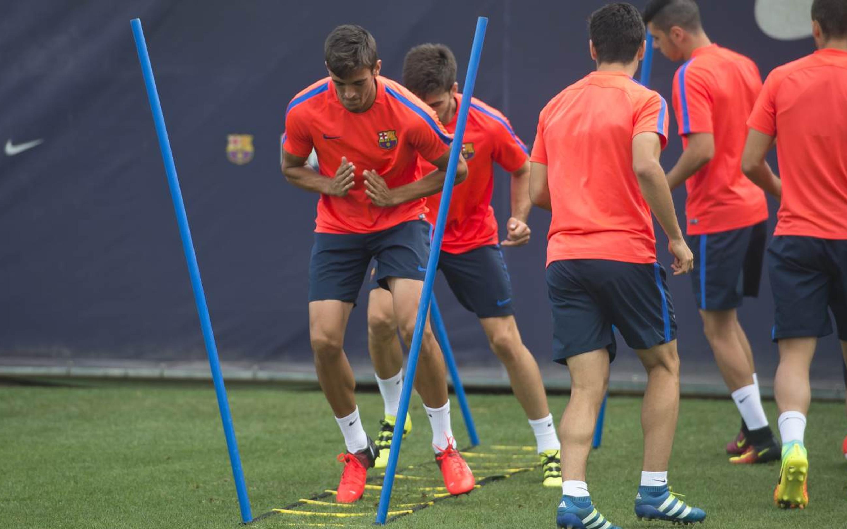 Entrenamiento Barça B (10-09-16)