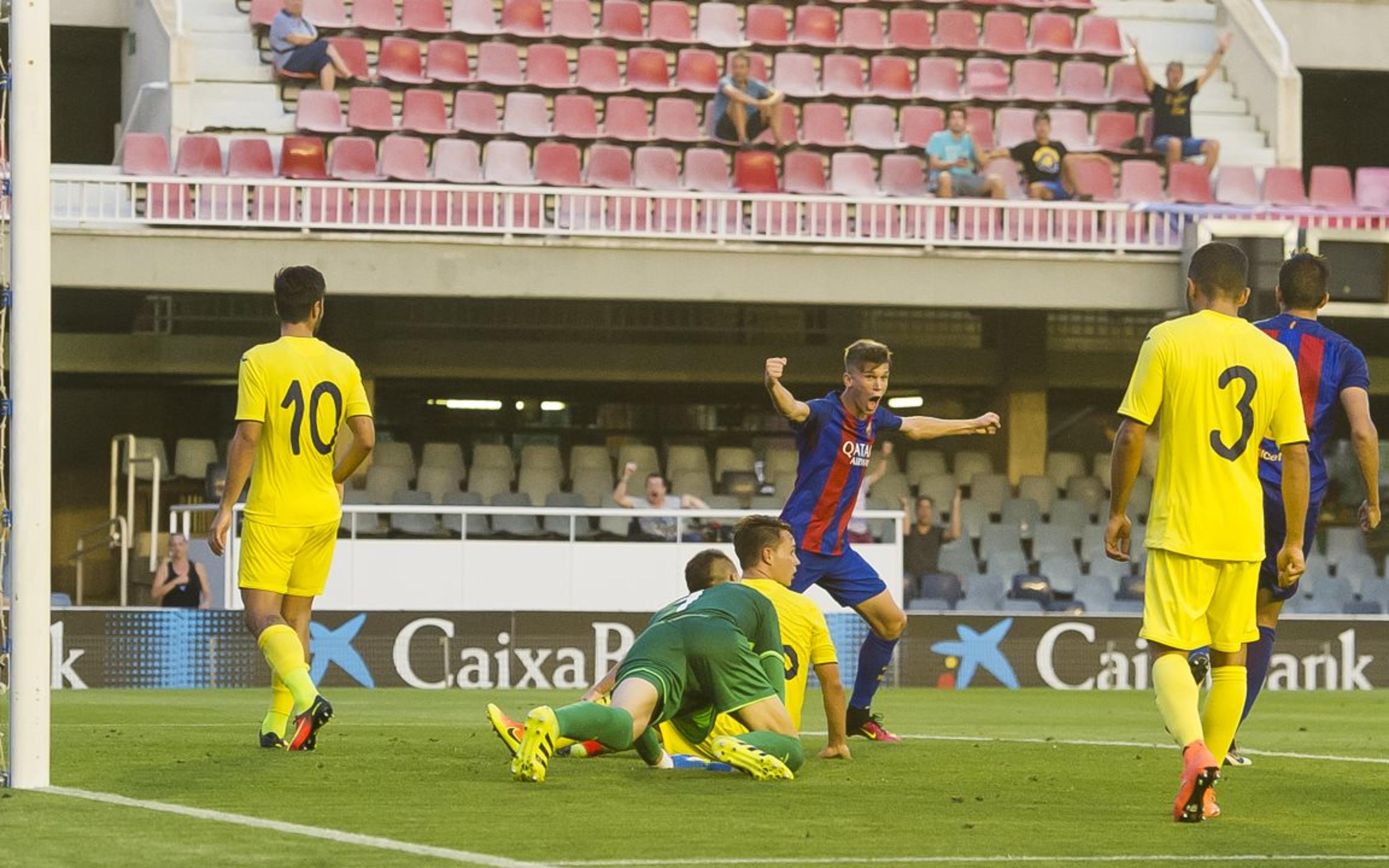 Barça B - Villarreal B (3-2)