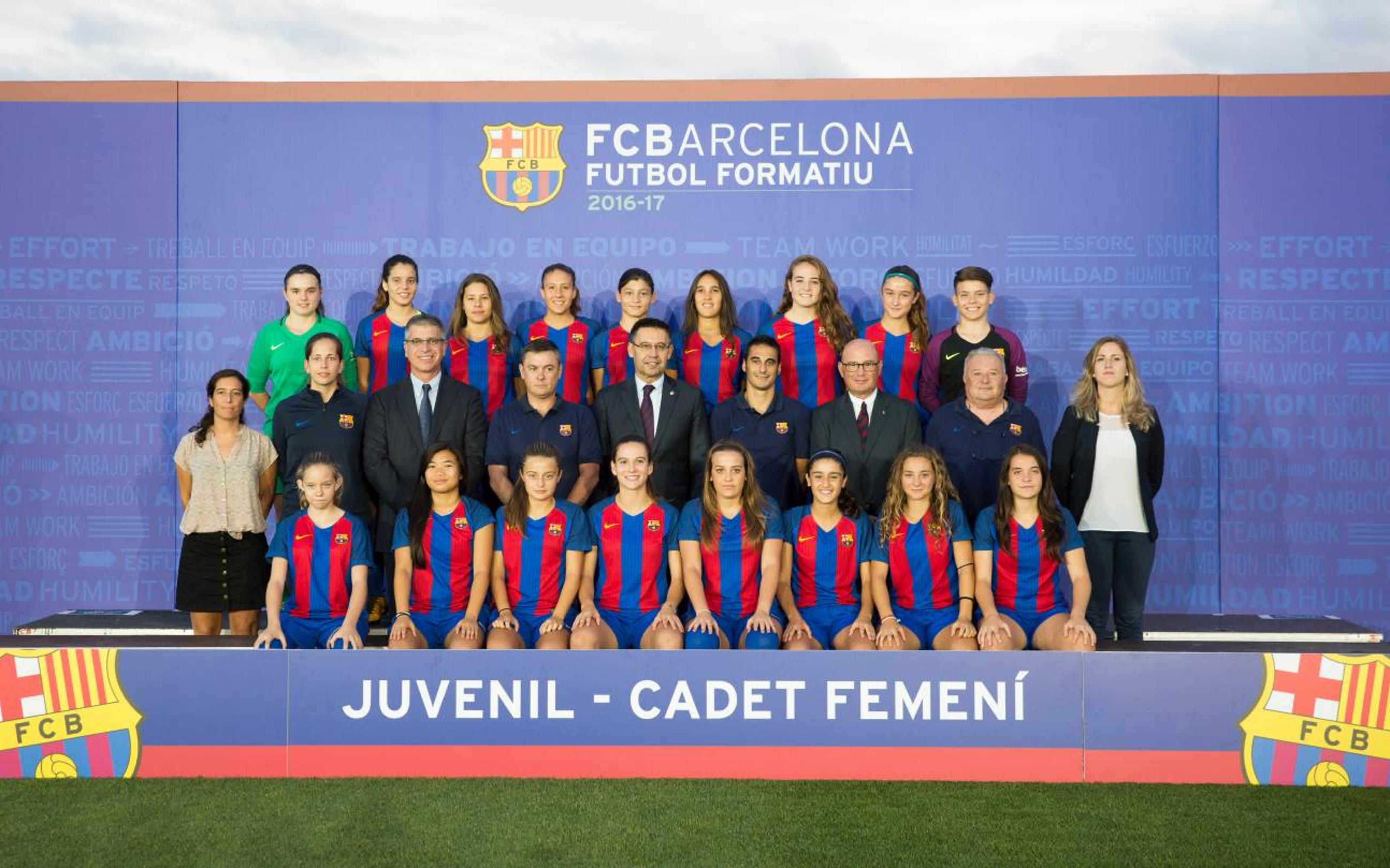 2016/17 FC Barcelona Academy Teams