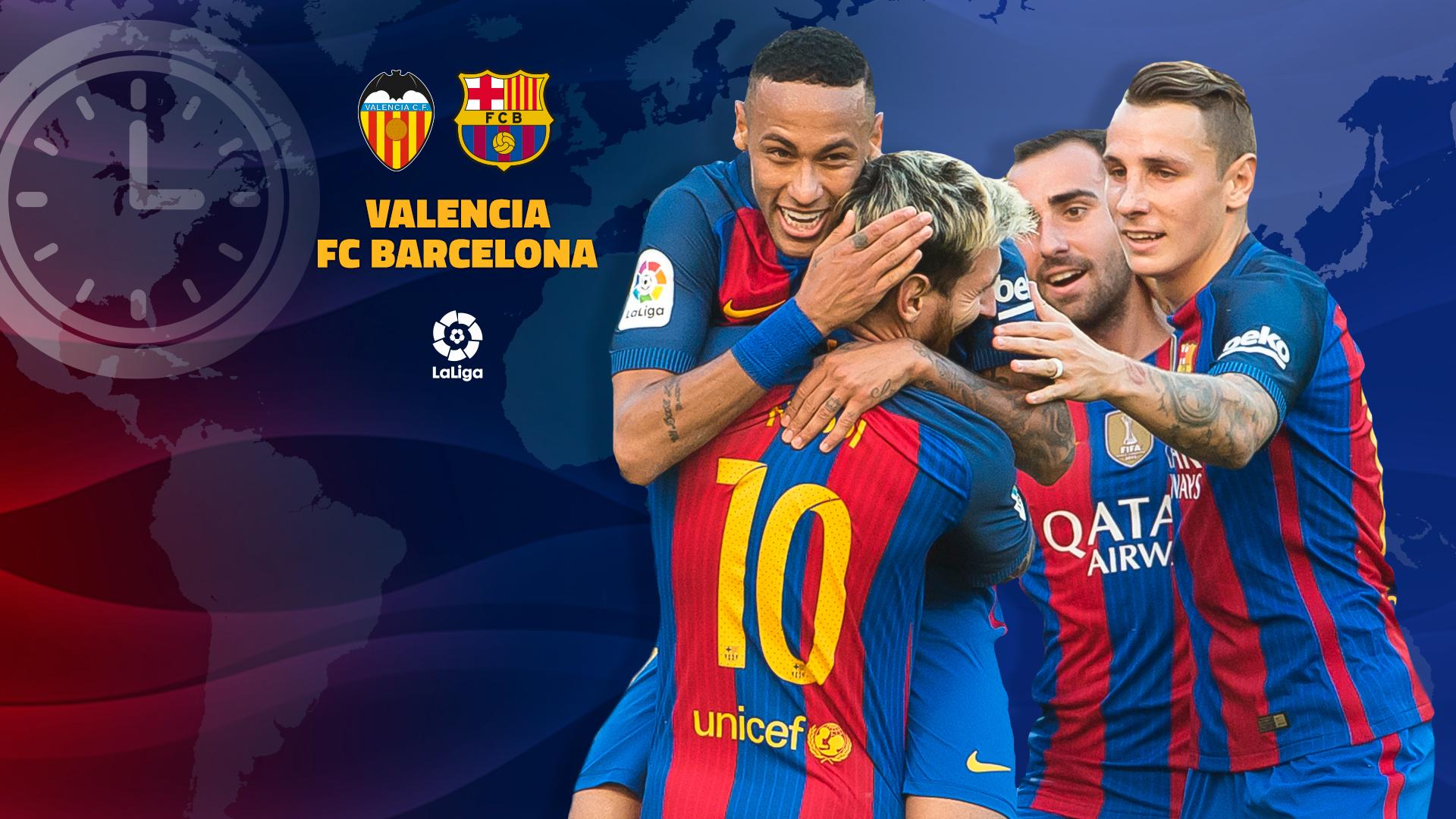 When and where to watch Valencia v FC Barcelona in Week 9 of La Liga