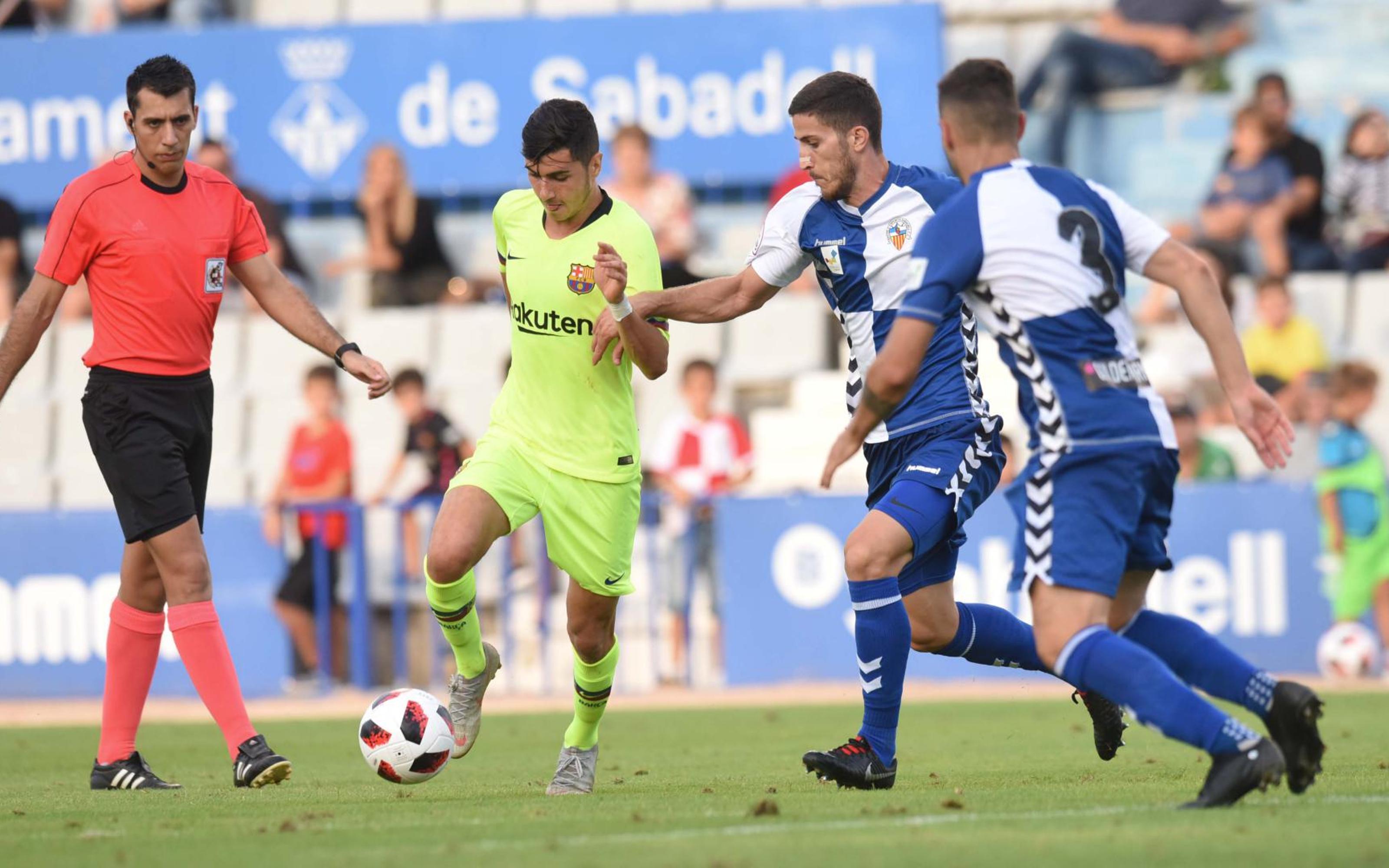 CE Sabadell - Barça B (0-1)