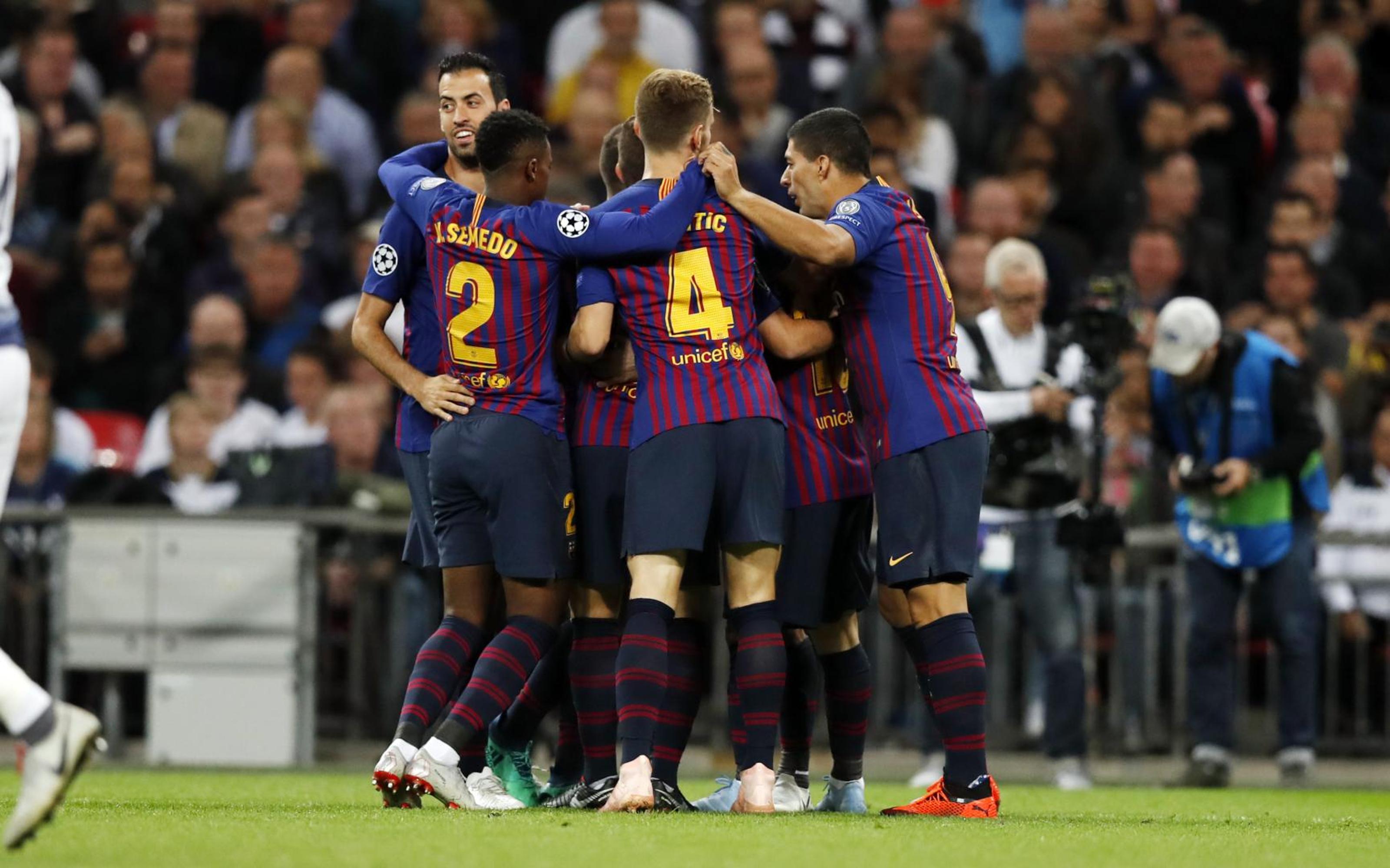 Tottenham Hotspur v FC Barcelona (2-4)