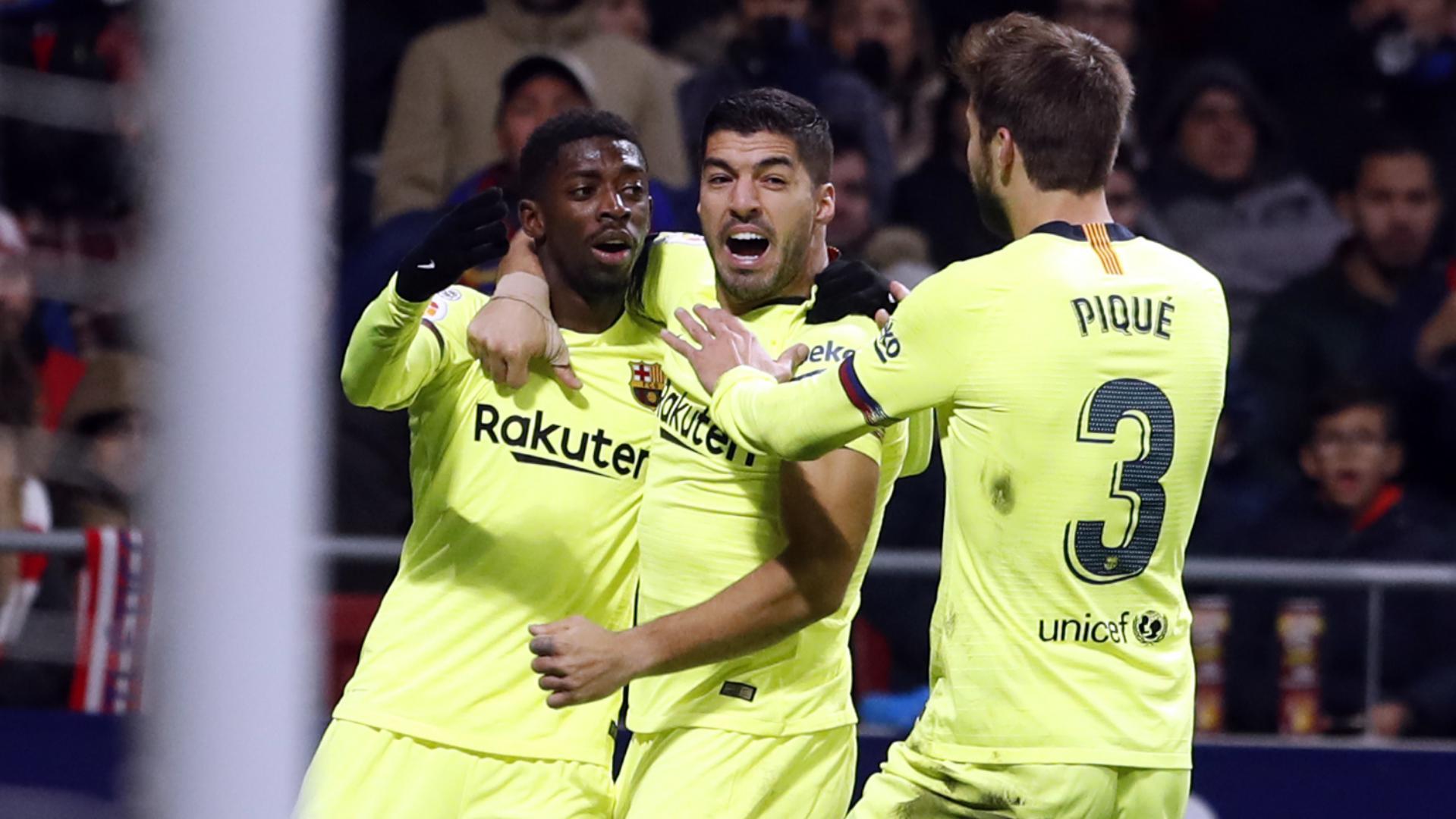 Atlético De Madrid - FC Barcelona: Dembélé Rasca El Empate En El Wanda ...