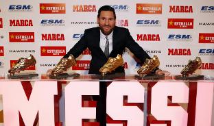 messi gold boot