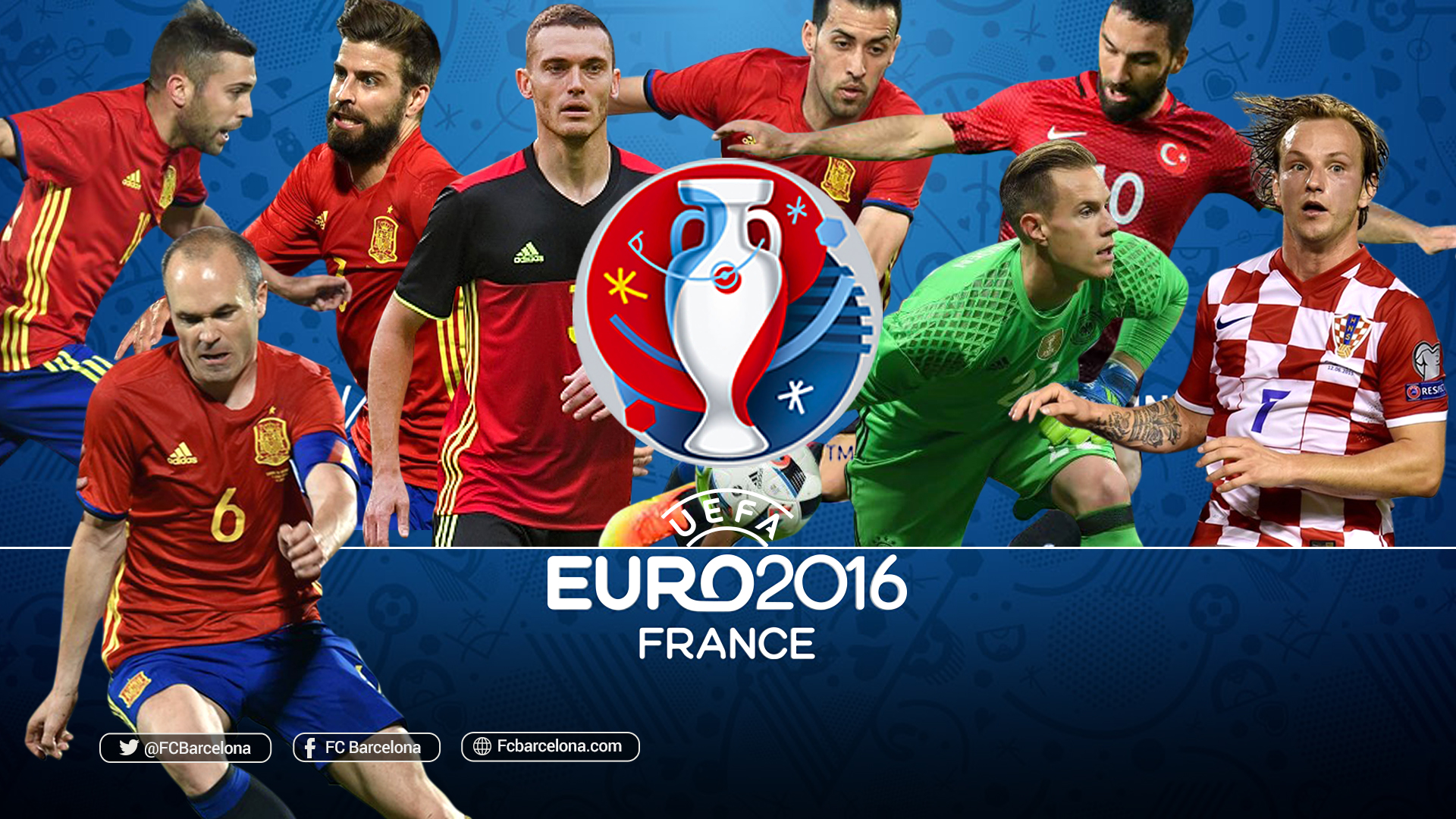 How The Fc Barcelona Players Performed At Euro 16