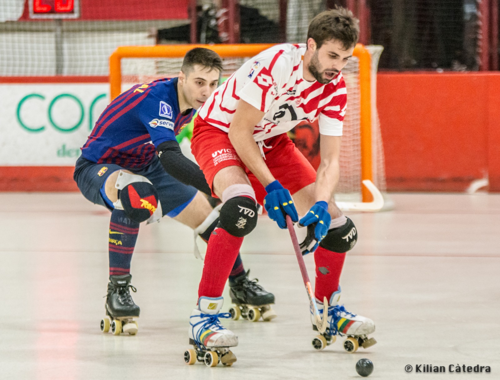 Club Patí Vic 1 - 2 Barça Lassa: Leaders lead on