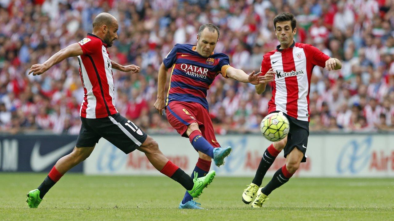 Suárez, first blaugrana in the round of 16