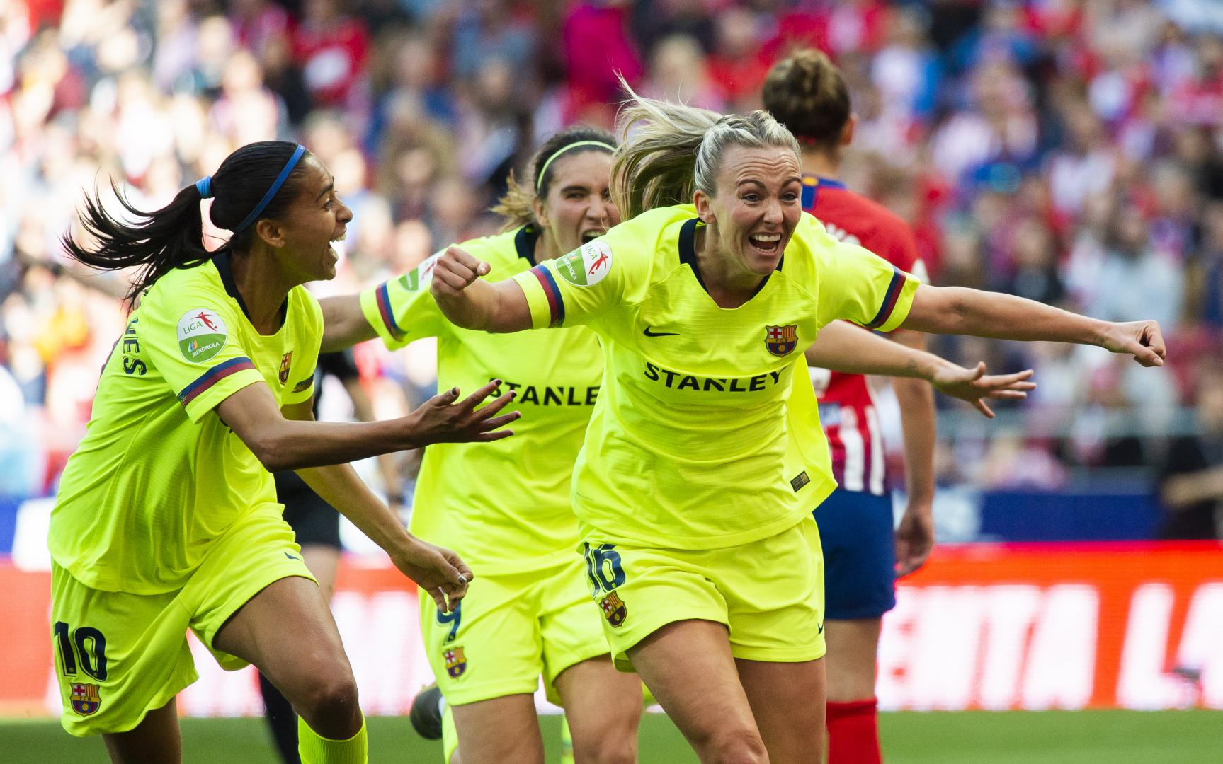 Barça Women win in front of a record crowd