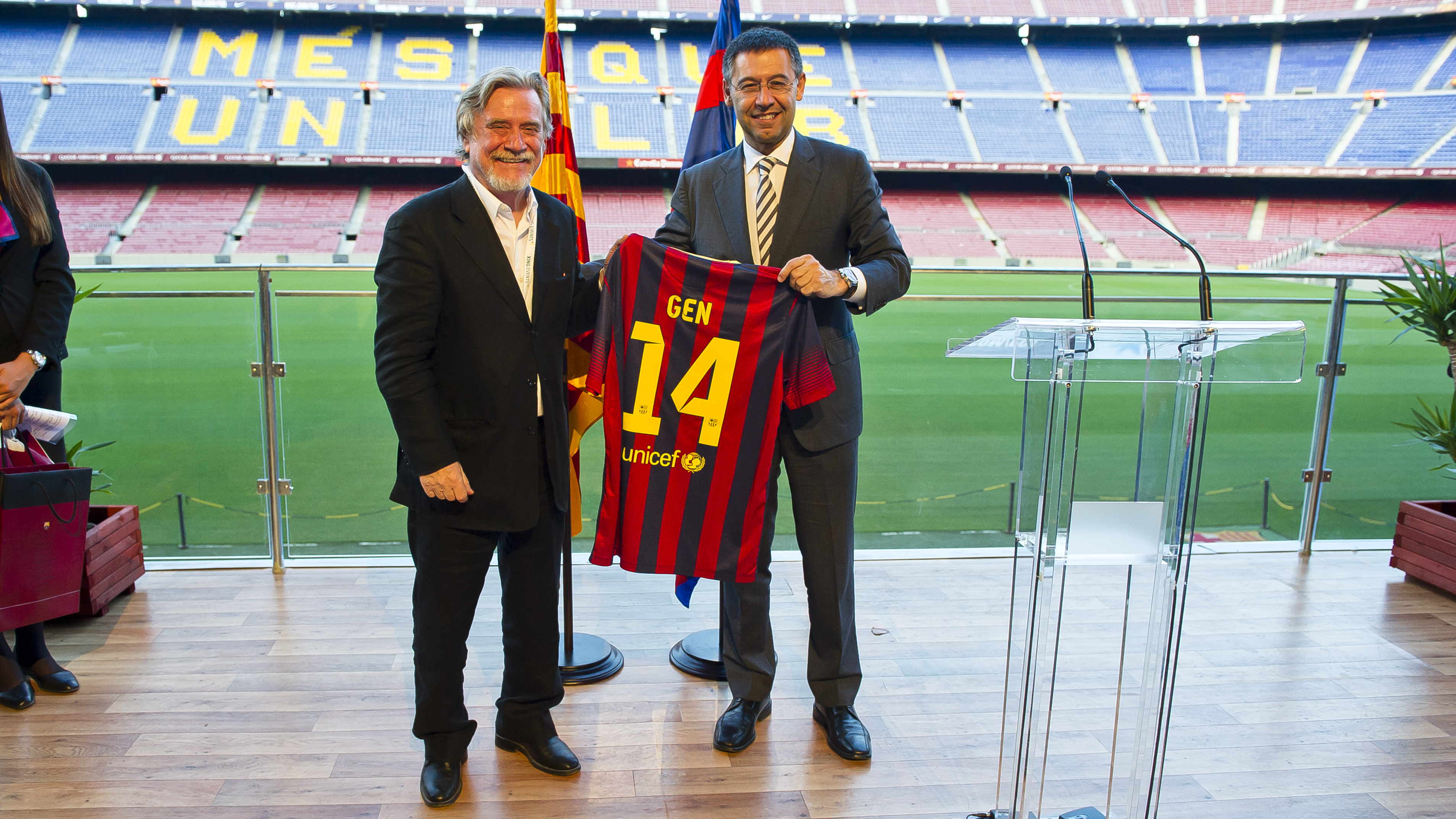 FC Barcelona host the Global Editors Network Summit