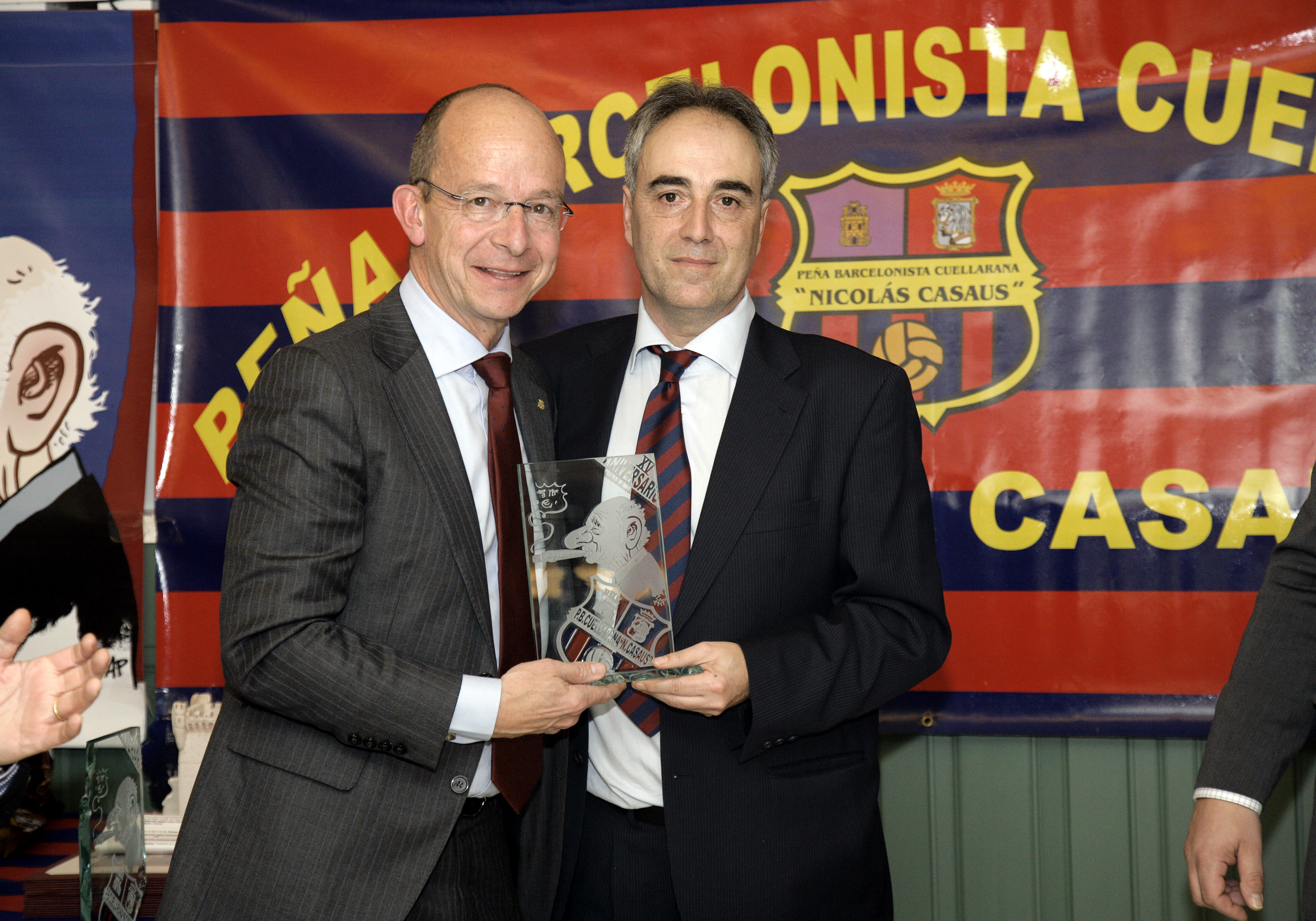 15th Anniversary of the Penya Barcelonista Cuellarana Nicolau Casaus