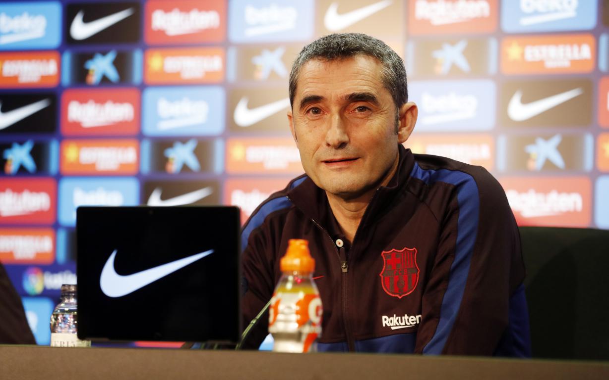 Ernesto Valverde: Clásico win would be big step forward