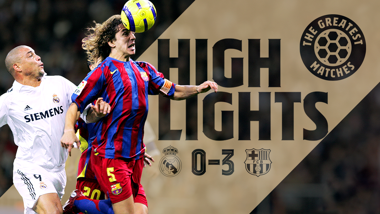 Real Madrid 0 3 Barca 05 06 10min Highlights