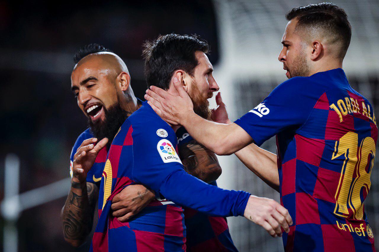 FC Barcelona 1 Real Sociedad 0, In Photos