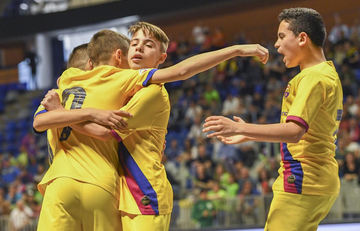 Barça U14s win futsal Minicopa