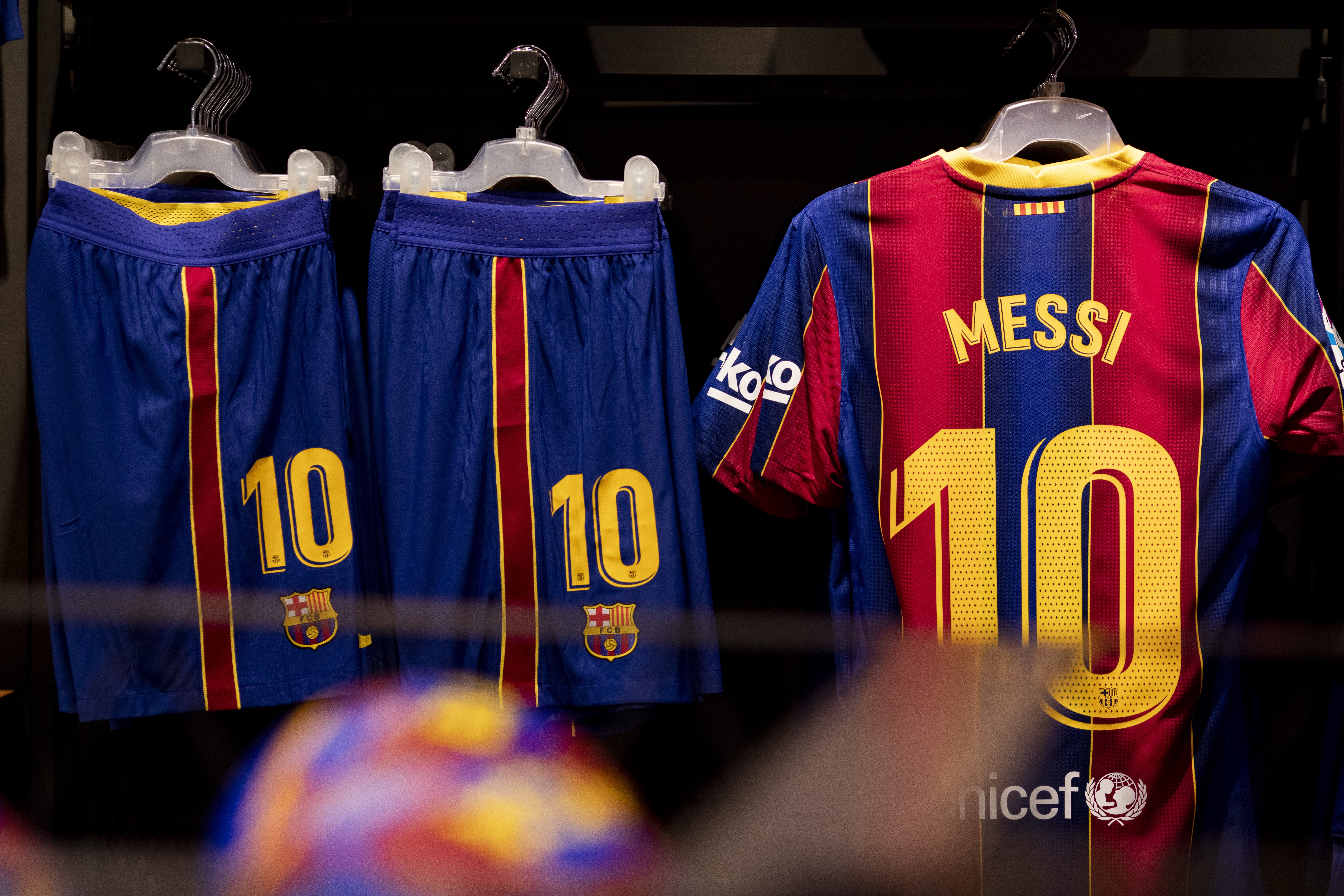 FC Barcelona Shirts in FC Barcelona Shop, Spain Editorial Stock Photo -  Image of sale, colors: 36052403