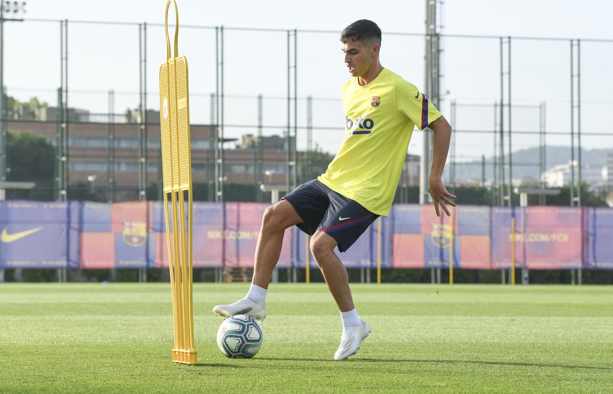 First training session of the pre-season