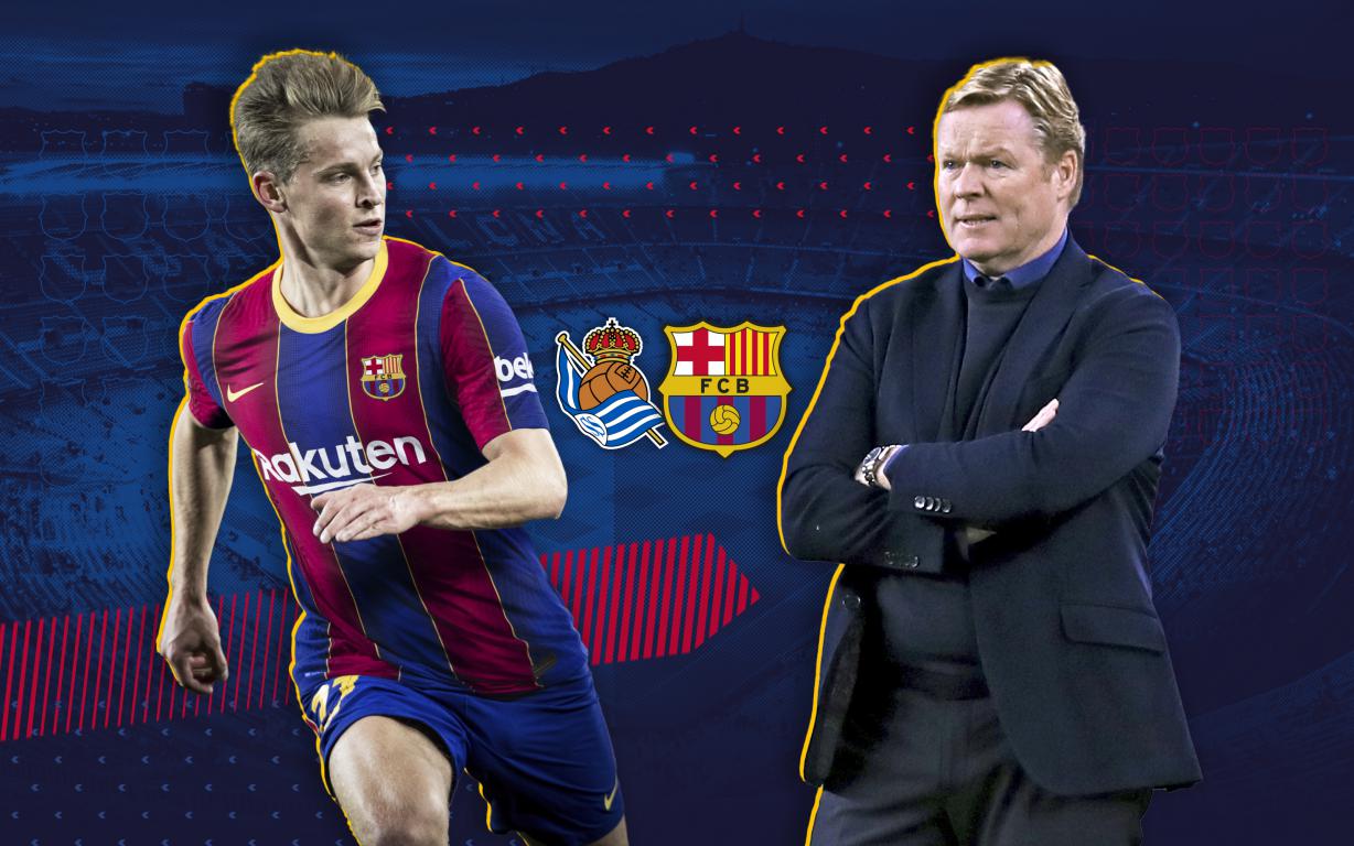 Ronald Koeman & Frenkie De Jong Full Press Conference Preview Spanish ...