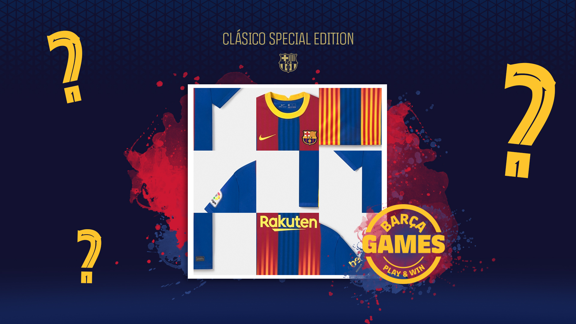 Would You Like To Win The Barca Jersey For The Next Clasico