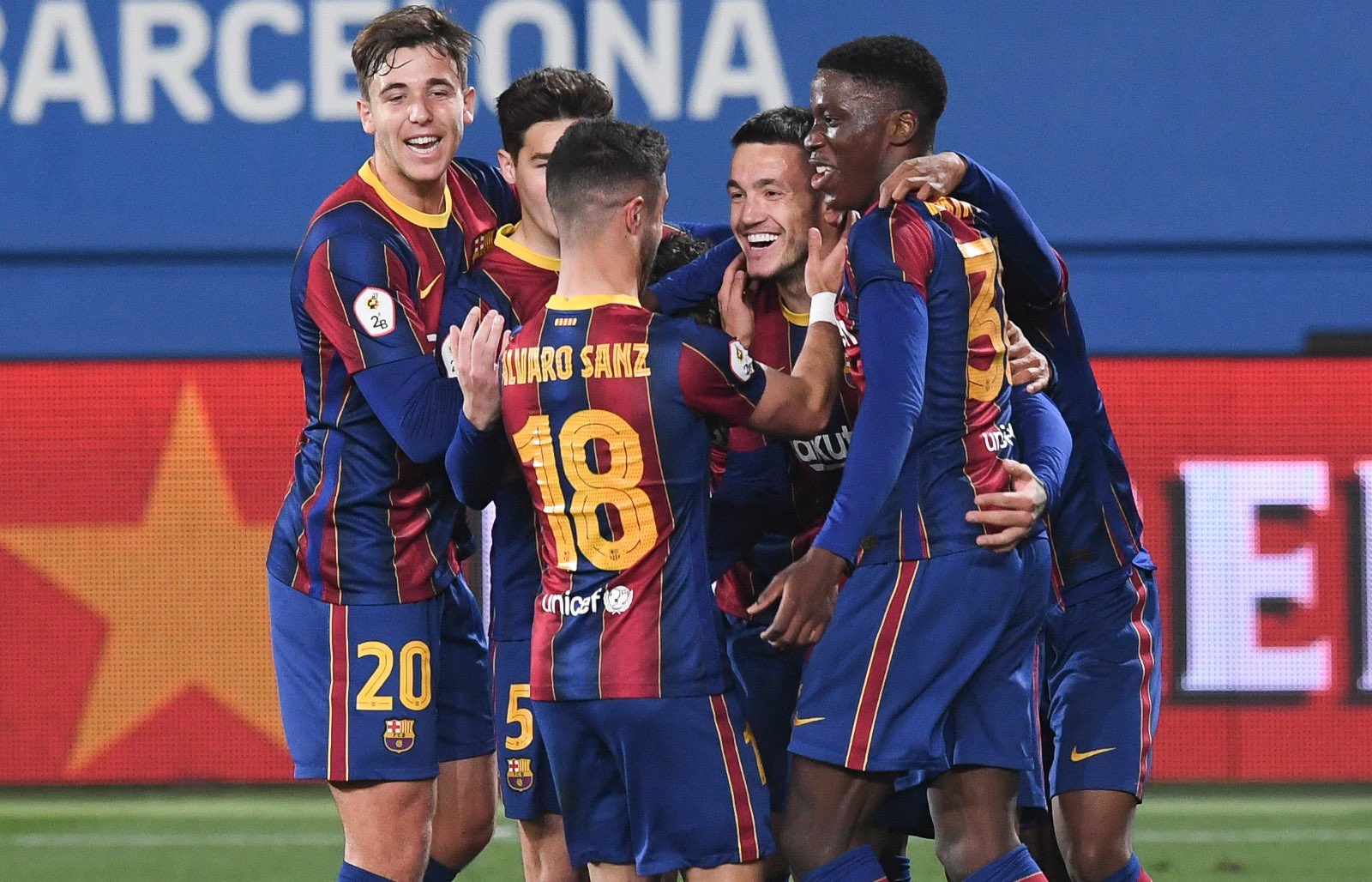 Barca B 6 0 L Hospitalet Six Of The Best