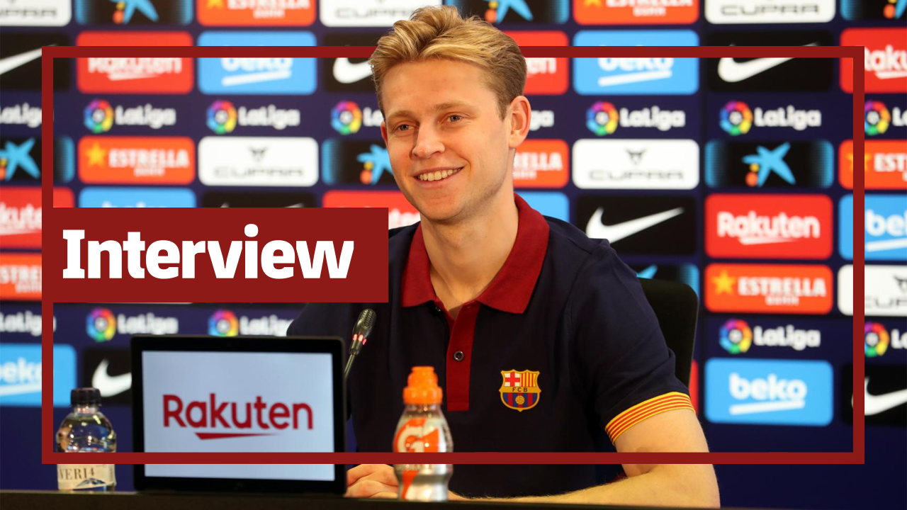 Frenkie De Jong looks forward to El Clásico