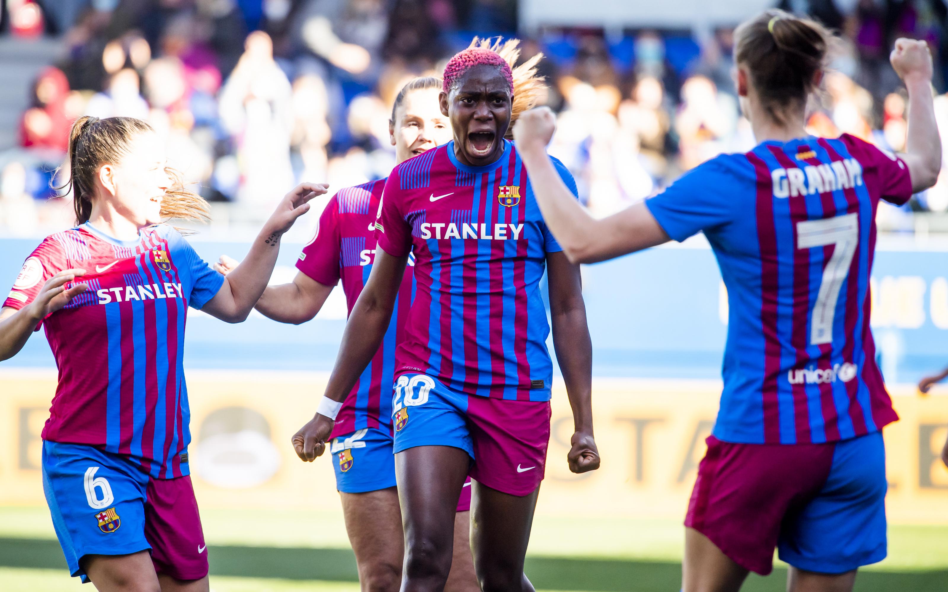 Oshoala vow to continue scoring for Barcelona Femeni - Latest Sports News  In Nigeria