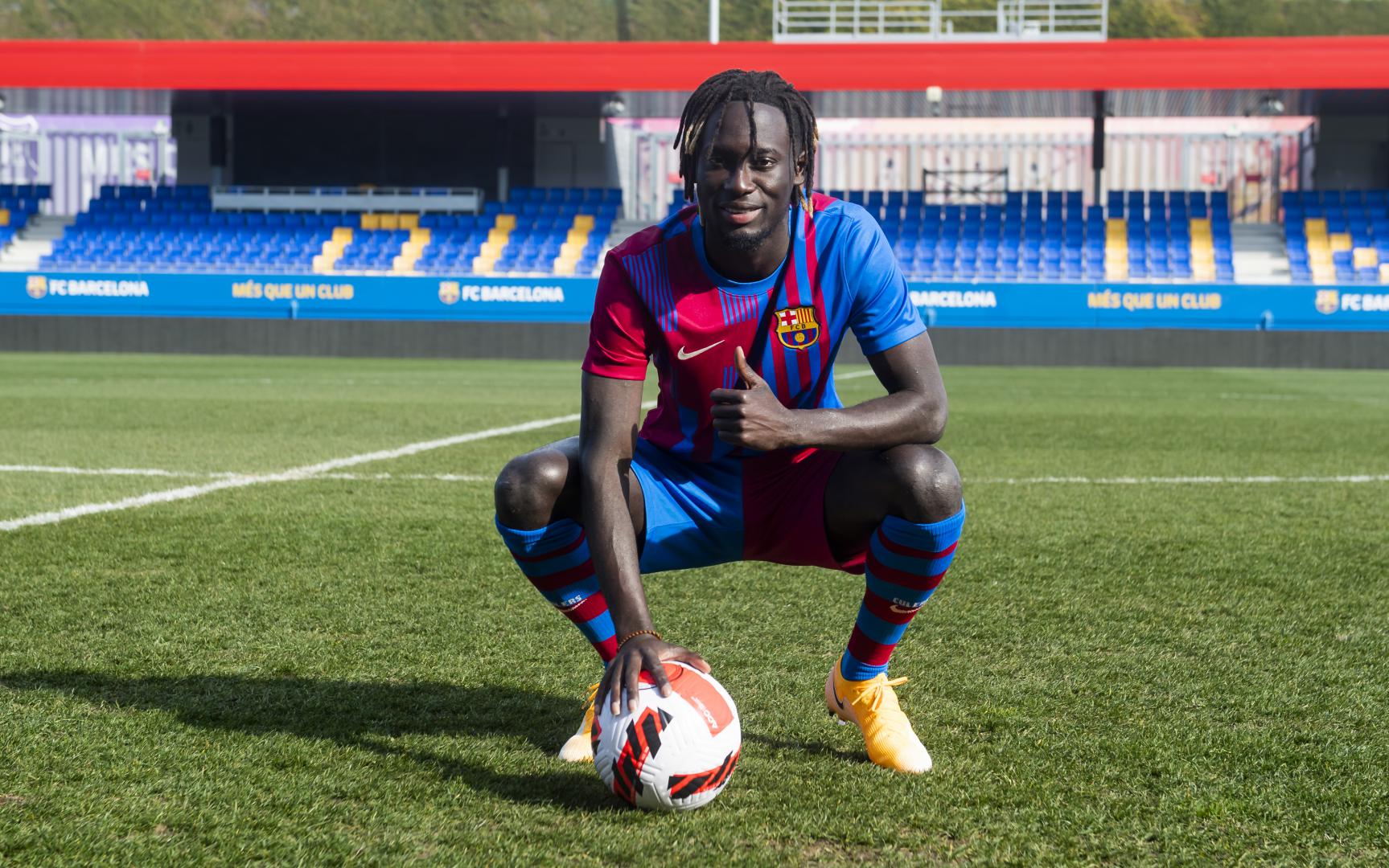 Alpha Diounkou Arrives On Loan To FC Barcelona B