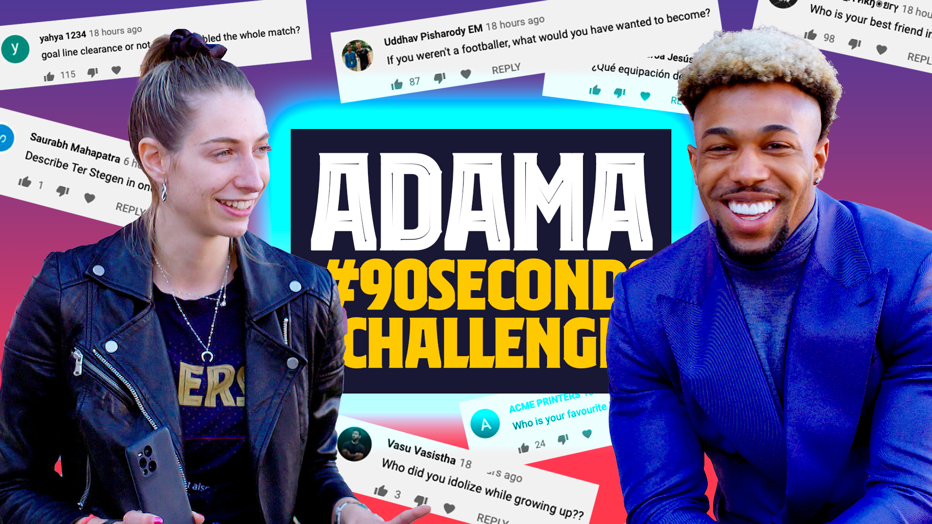 90 Seconds Challenge: Adama