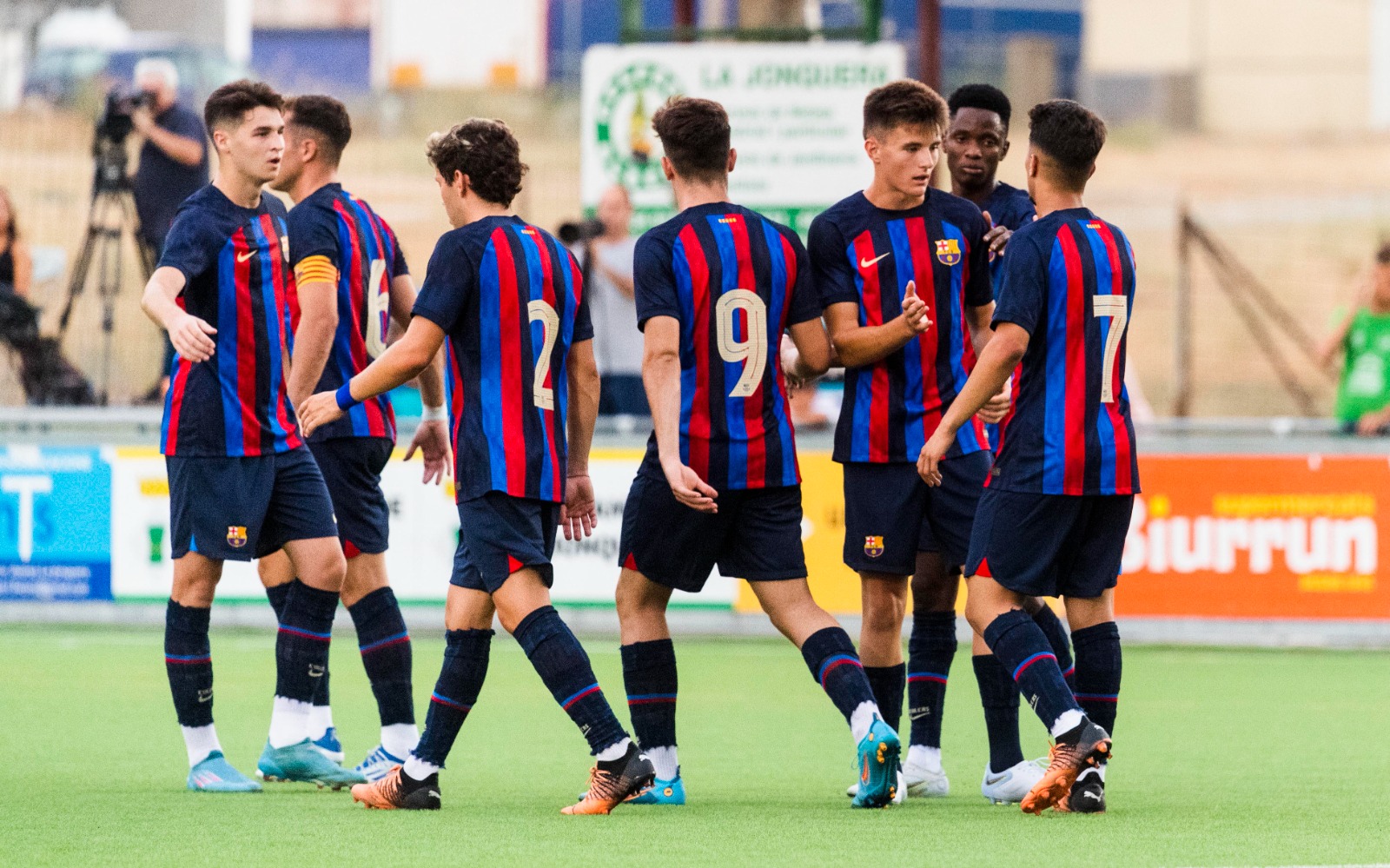 PARTIDO COMPLETO | UE La Jonquera 1-8 FC Barcelona Atlètic ...