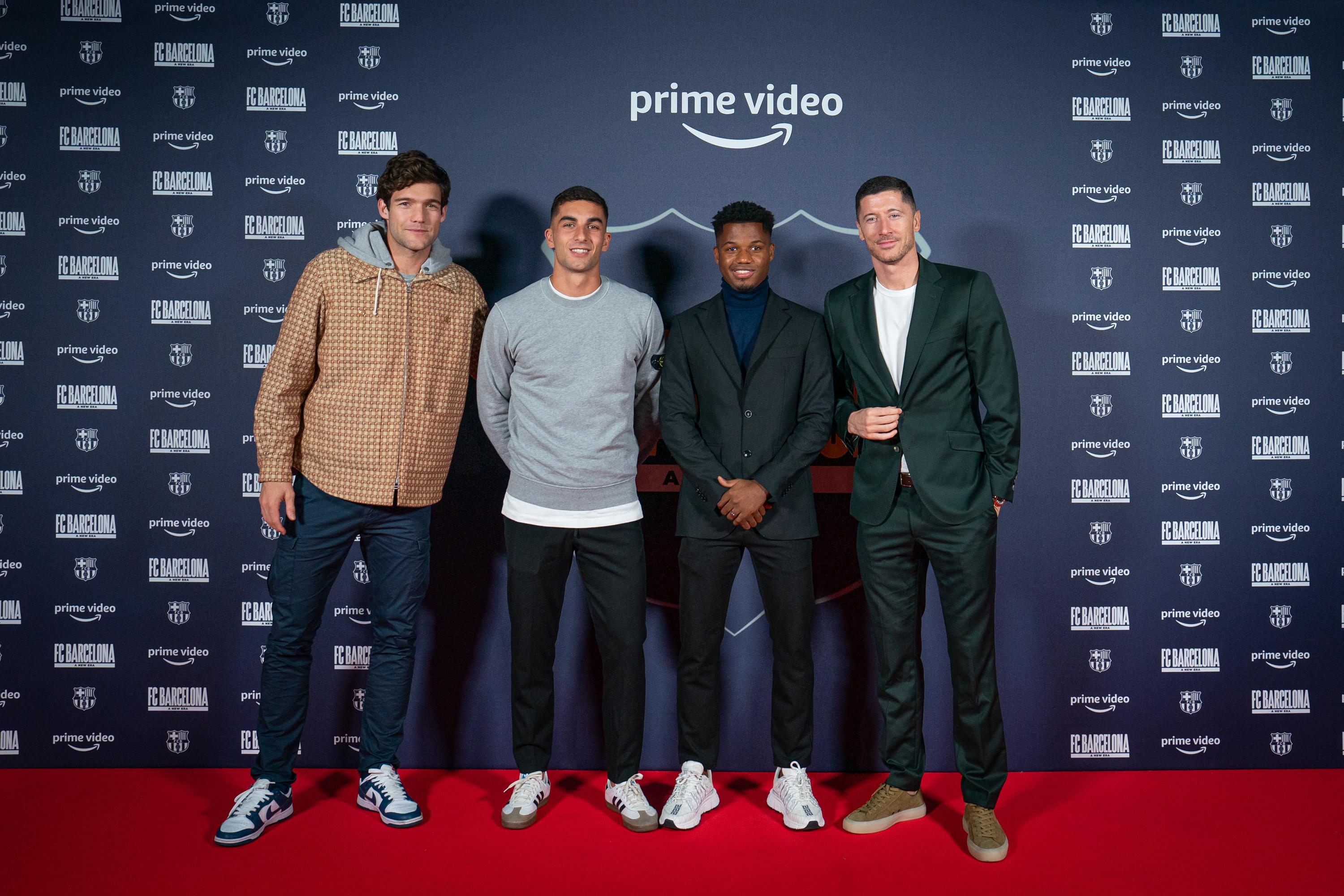 Premiere of 'FC Barcelona, a New Era' documentary series