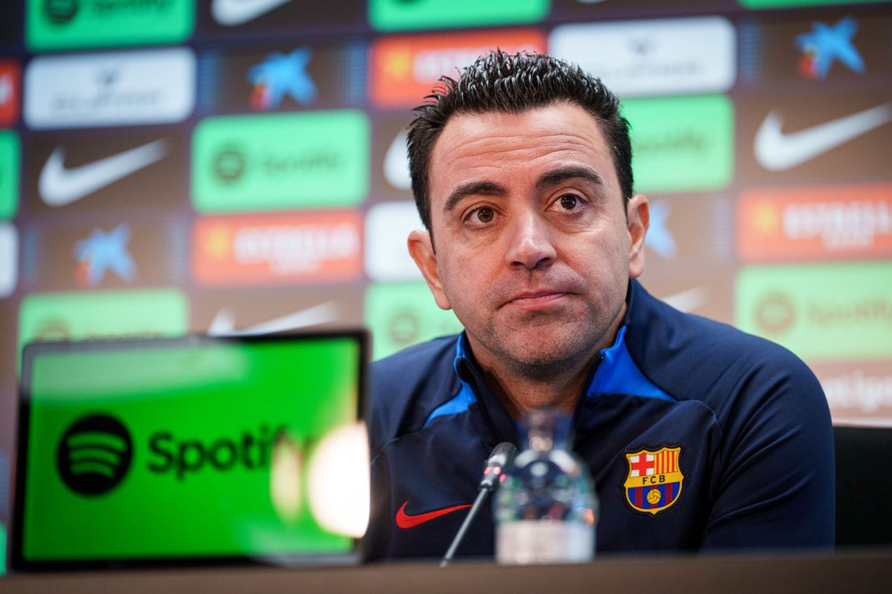 LIVE: Xavi's press conference