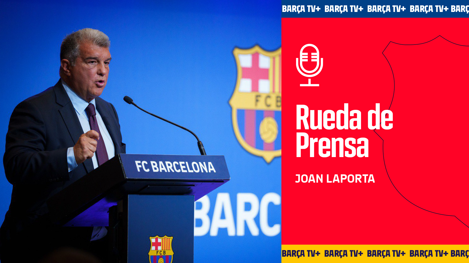 Rueda De Prensa De Joan Laporta 9374